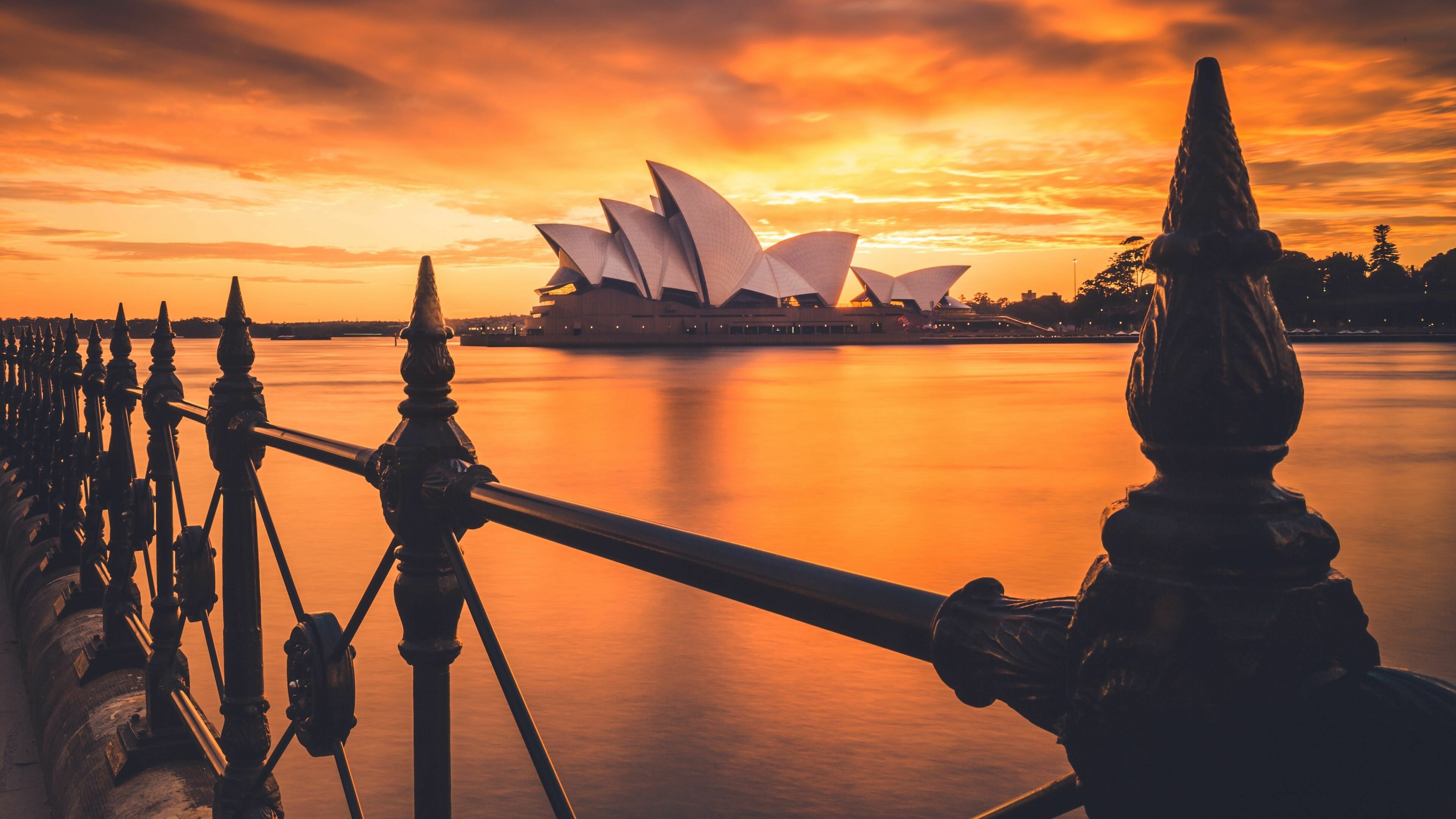 Sydney Opera House, World-class architecture, Travel photography, Must-visit, 3840x2160 4K Desktop