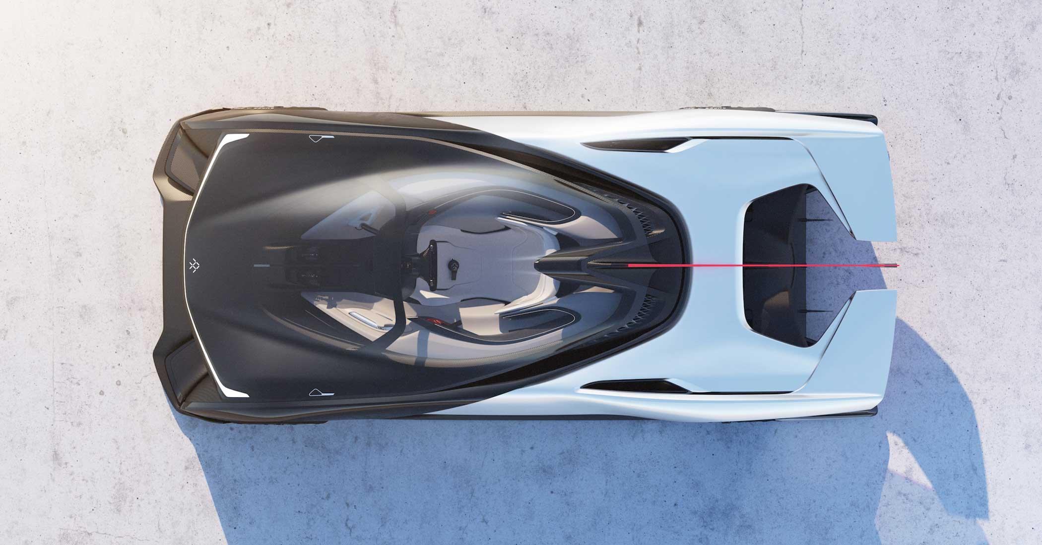 FFZero 1 Glass Roof, Faraday Future Wallpaper, 2100x1100 HD Desktop