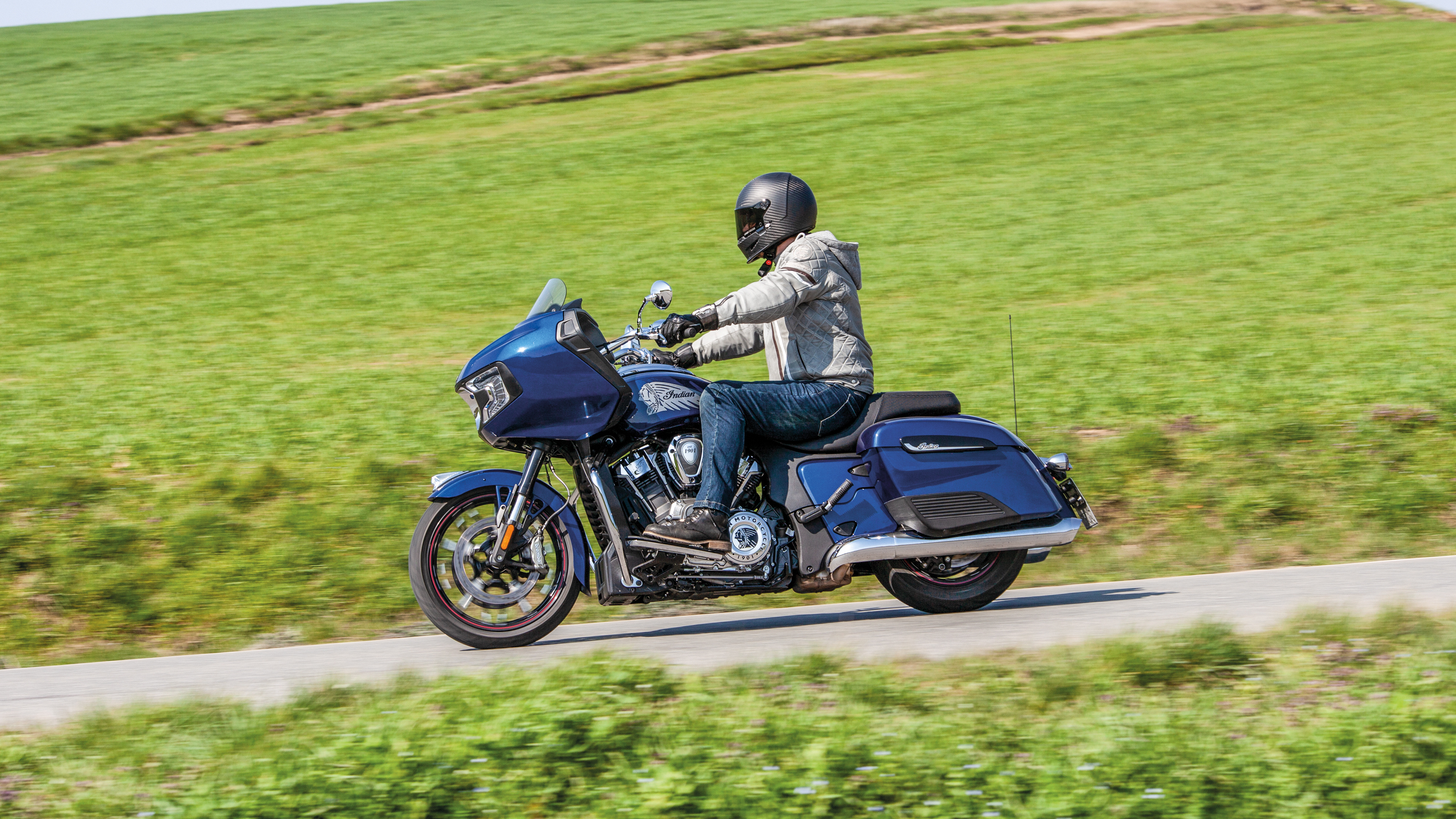 Indian Challenger, Auto, Vergleichstest Indian Challenger vs Honda Gold-Wing, 3840x2160 4K Desktop