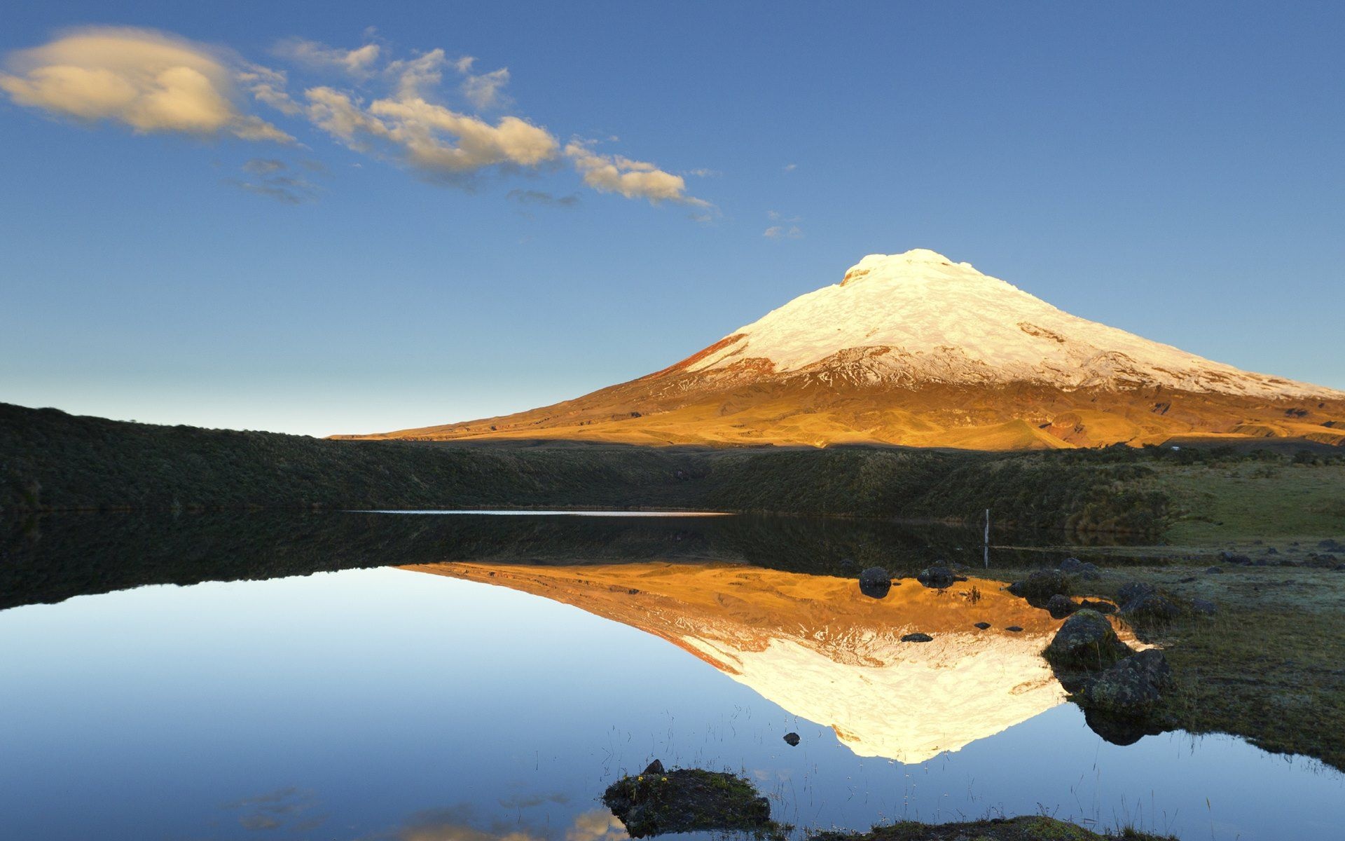 Cotopaxi volcano wallpapers, Majestic peak, Natural wonder, 1920x1200 HD Desktop