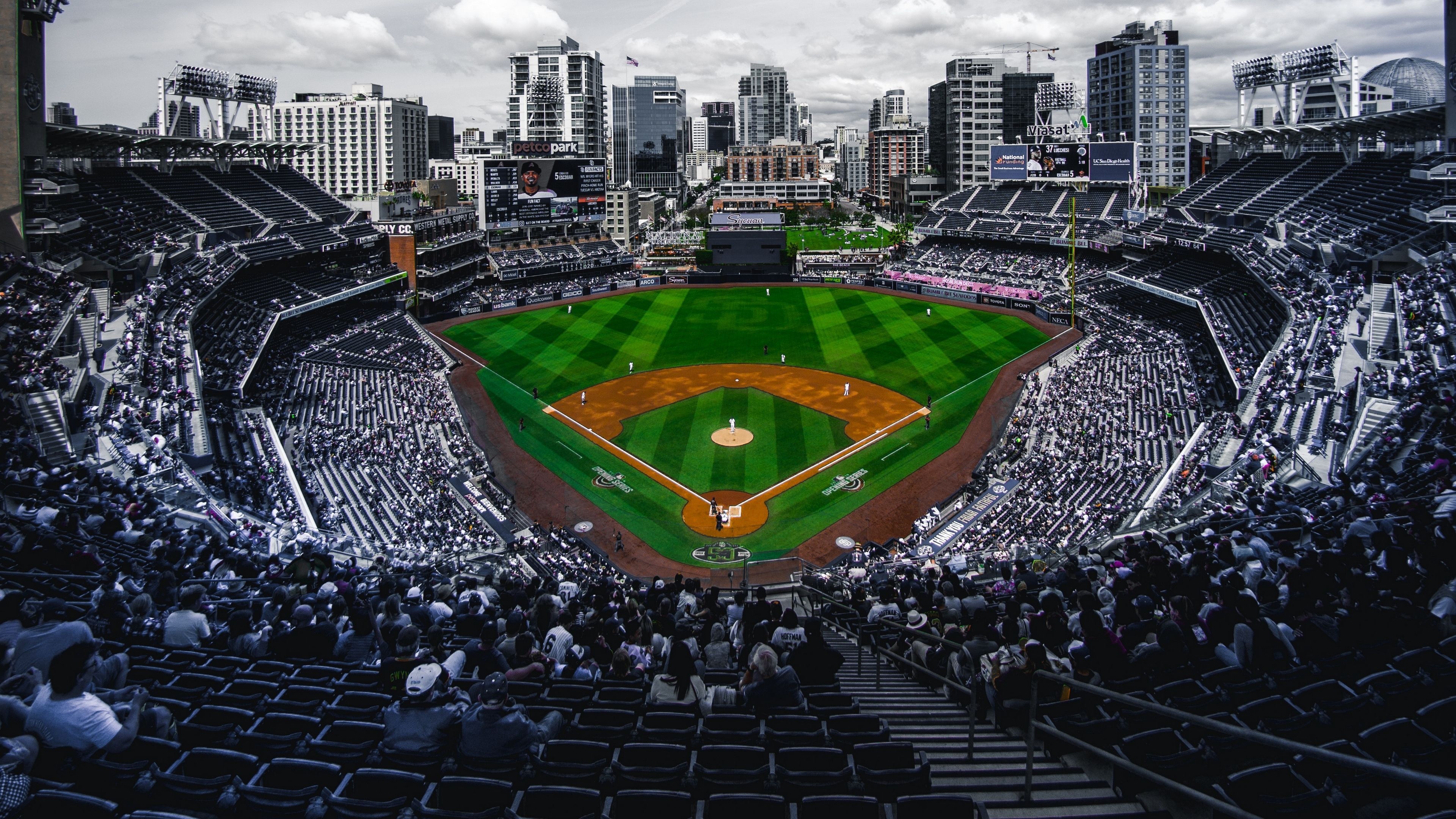 Petco Park, Major League Baseball Wallpaper, 3840x2160 4K Desktop