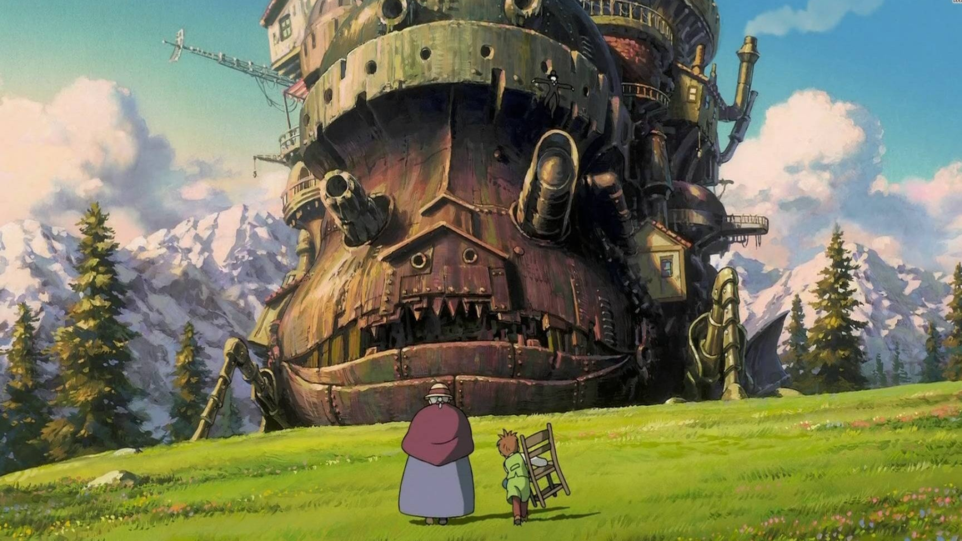 Howl's Moving Castle, Anime fantasy, Beautiful wallpapers, Enchanting scenes, 1920x1080 Full HD Desktop