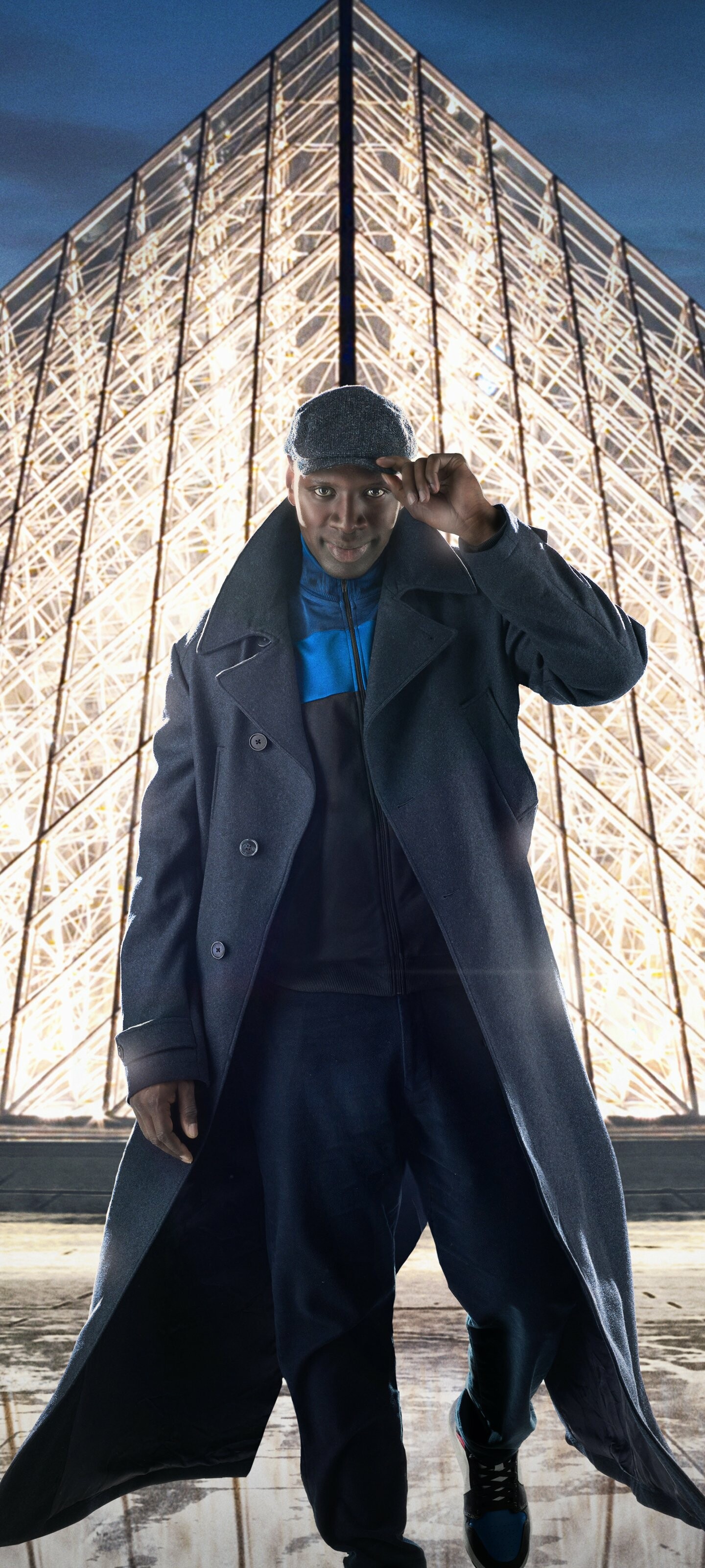 Omar Sy, TV series, Lupin character, Intriguing storyline, 1440x3200 HD Phone