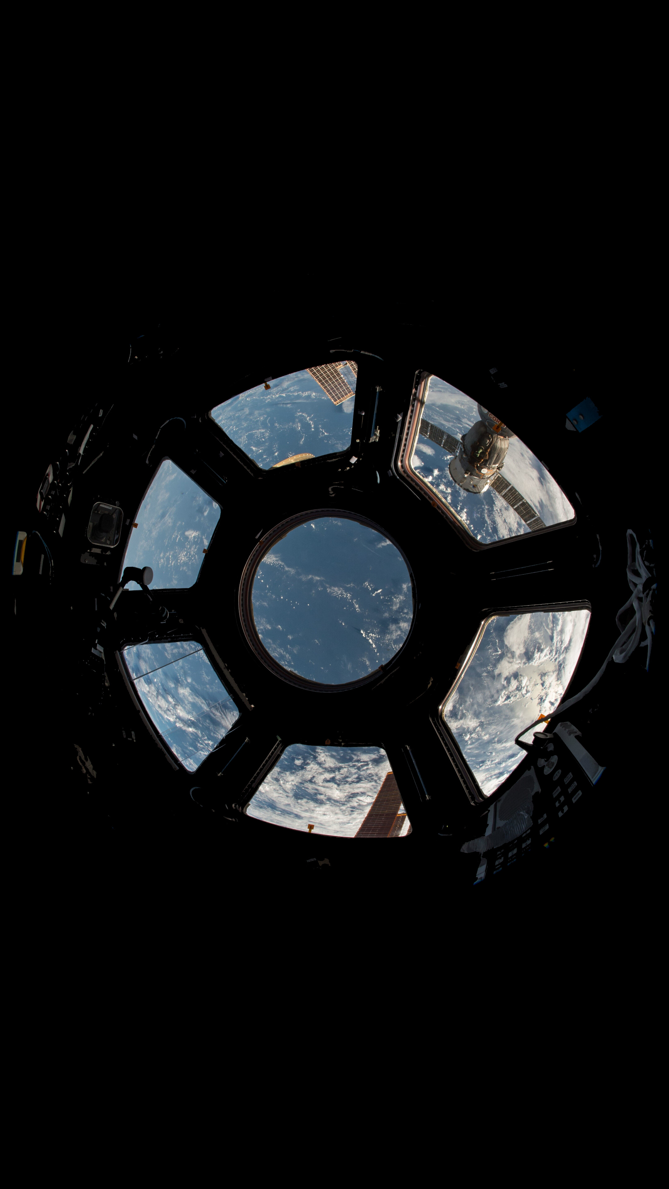 Window, ISS Wallpaper, 2160x3840 4K Phone