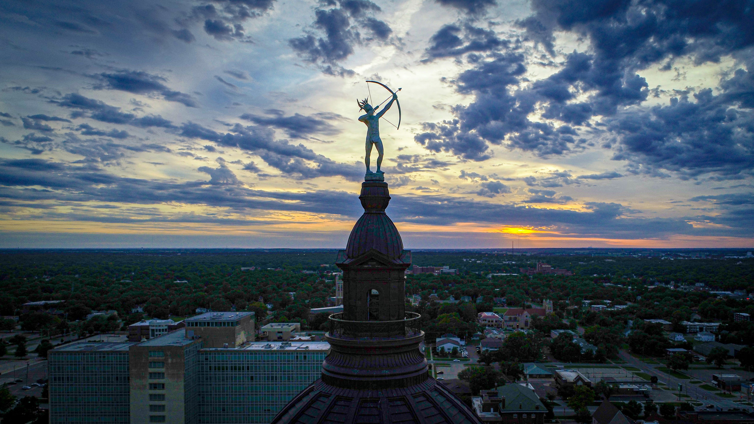 Topeka, Travels, Grow here, Go Topeka, 2560x1440 HD Desktop