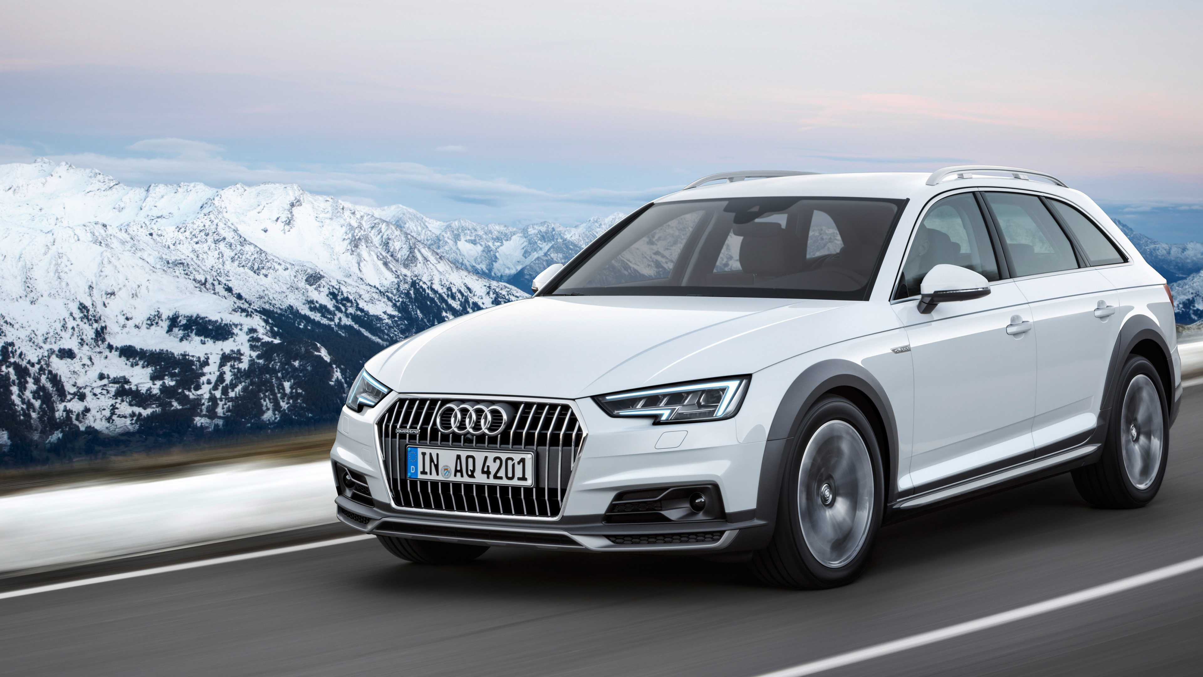 Audi A4 Allroad, Auto adventure, TDI version, Quattro power, 3840x2160 4K Desktop