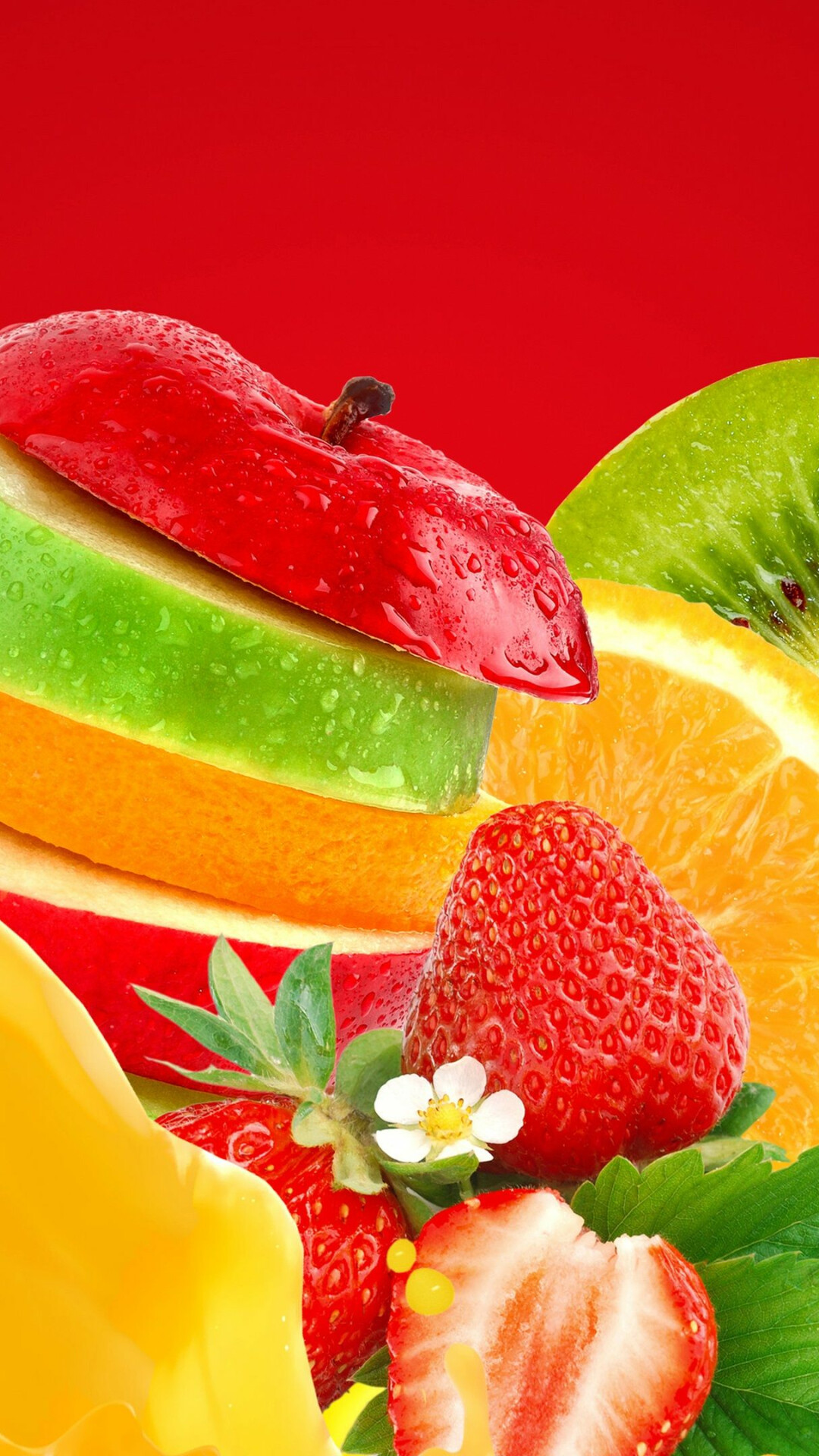 Fresh fruit platter, Fruity goodness, Colorful assortment, Healthy indulgence, 1080x1920 Full HD Phone