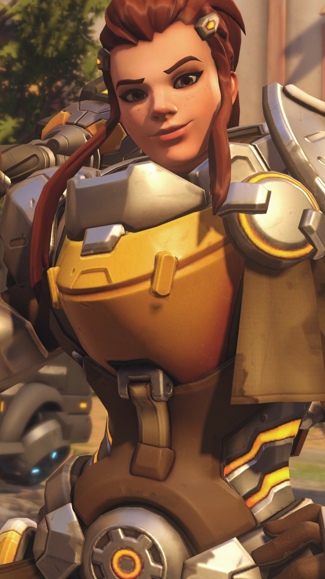 Brigitte, Overwatch Wallpaper, 1080x1920 Full HD Phone