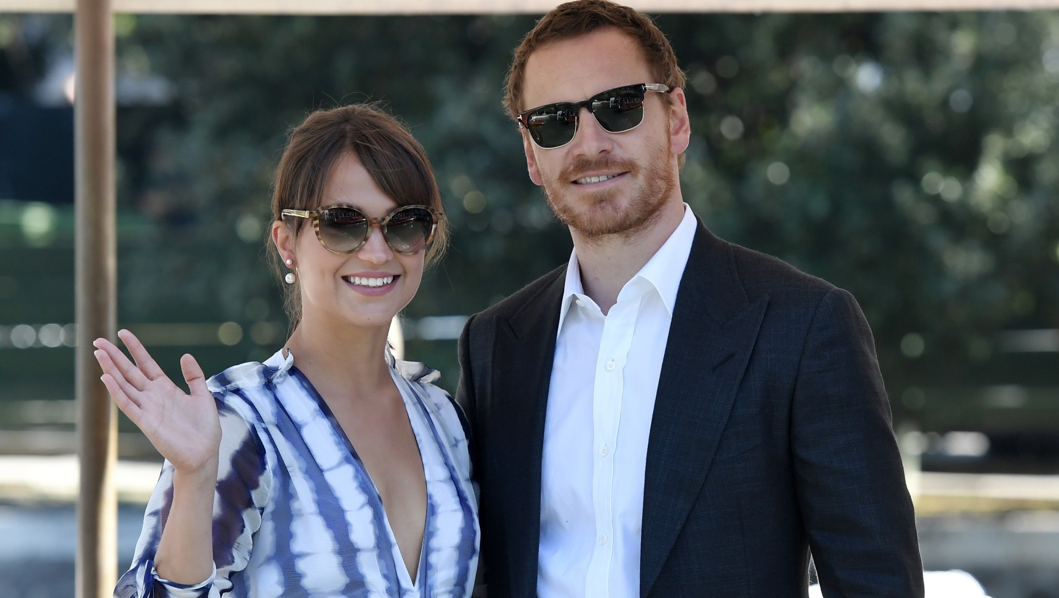 Michael Fassbender, Alicia Vikander, Hochzeit, Ibiza, 2160x1230 HD Desktop