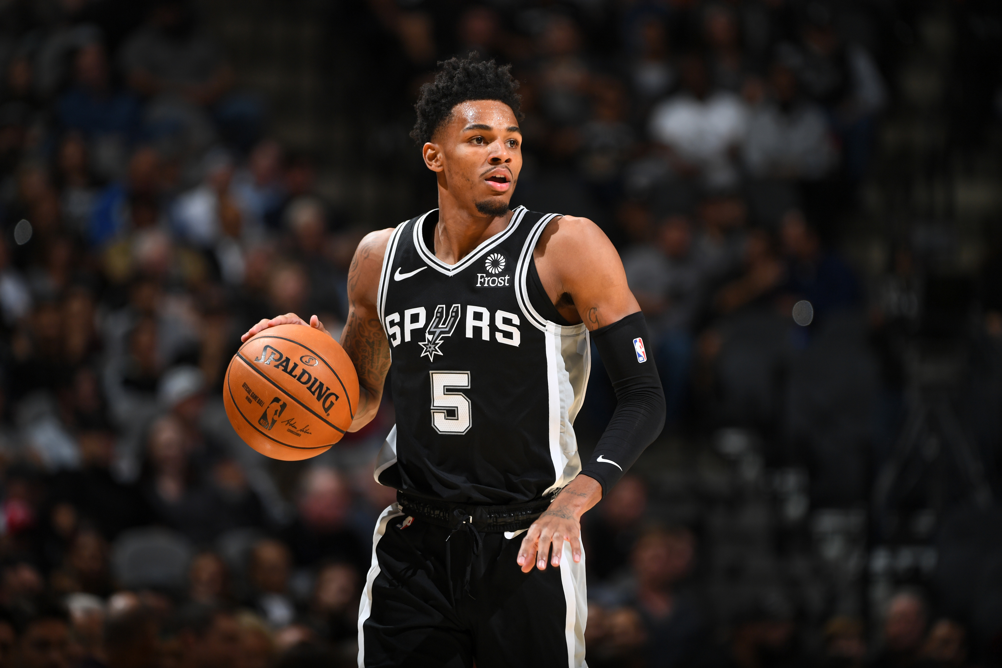 Dejounte Murray, San Antonio Spurs, 3200x2140 HD Desktop