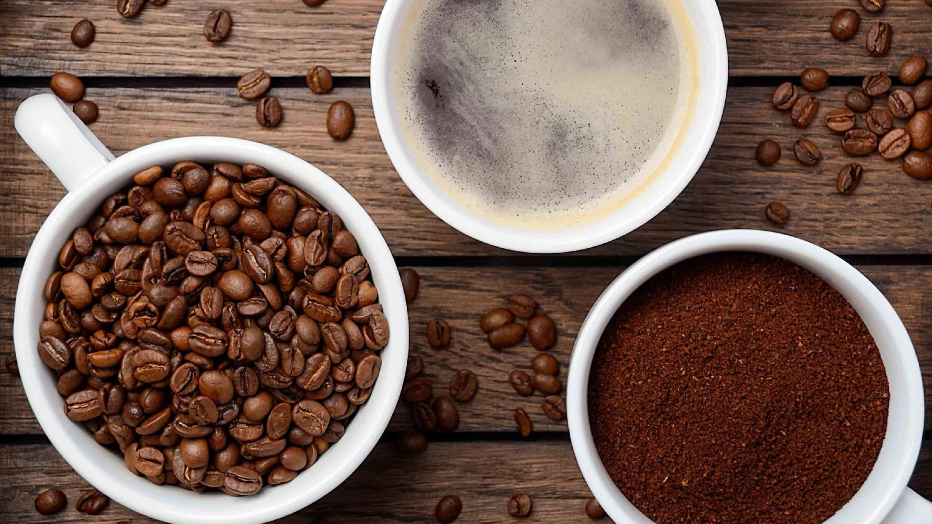 Coffee beans, Espresso vs coffee, Taste exploration, Coffee expertise, 3840x2160 4K Desktop