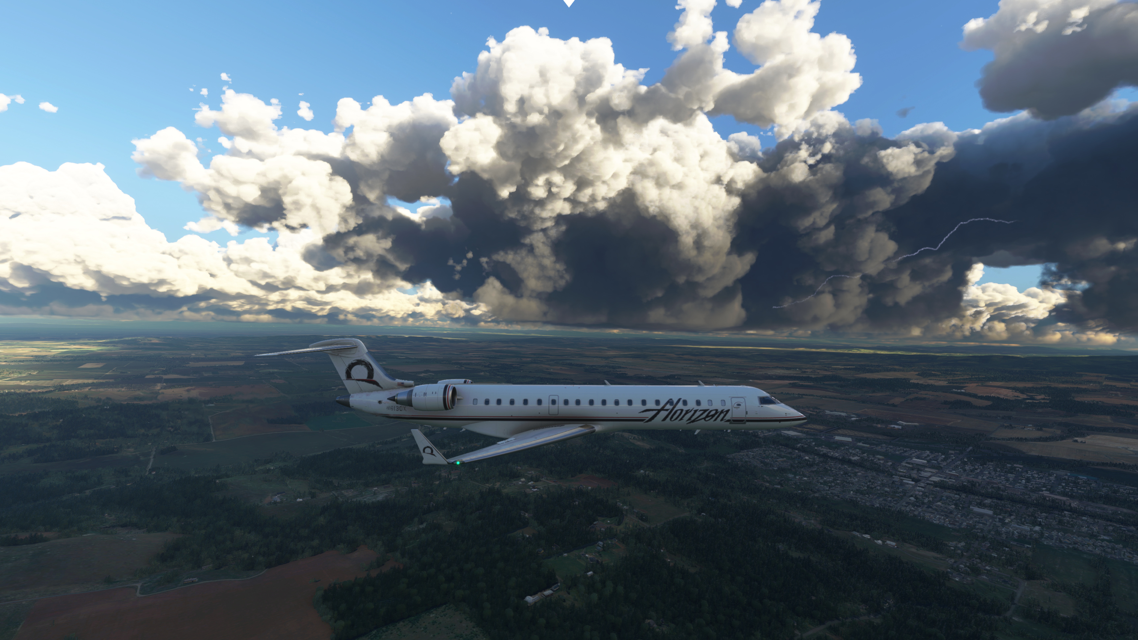 Bombardier CRJ 700, Review, FSX, Prepar3D, 3840x2160 4K Desktop