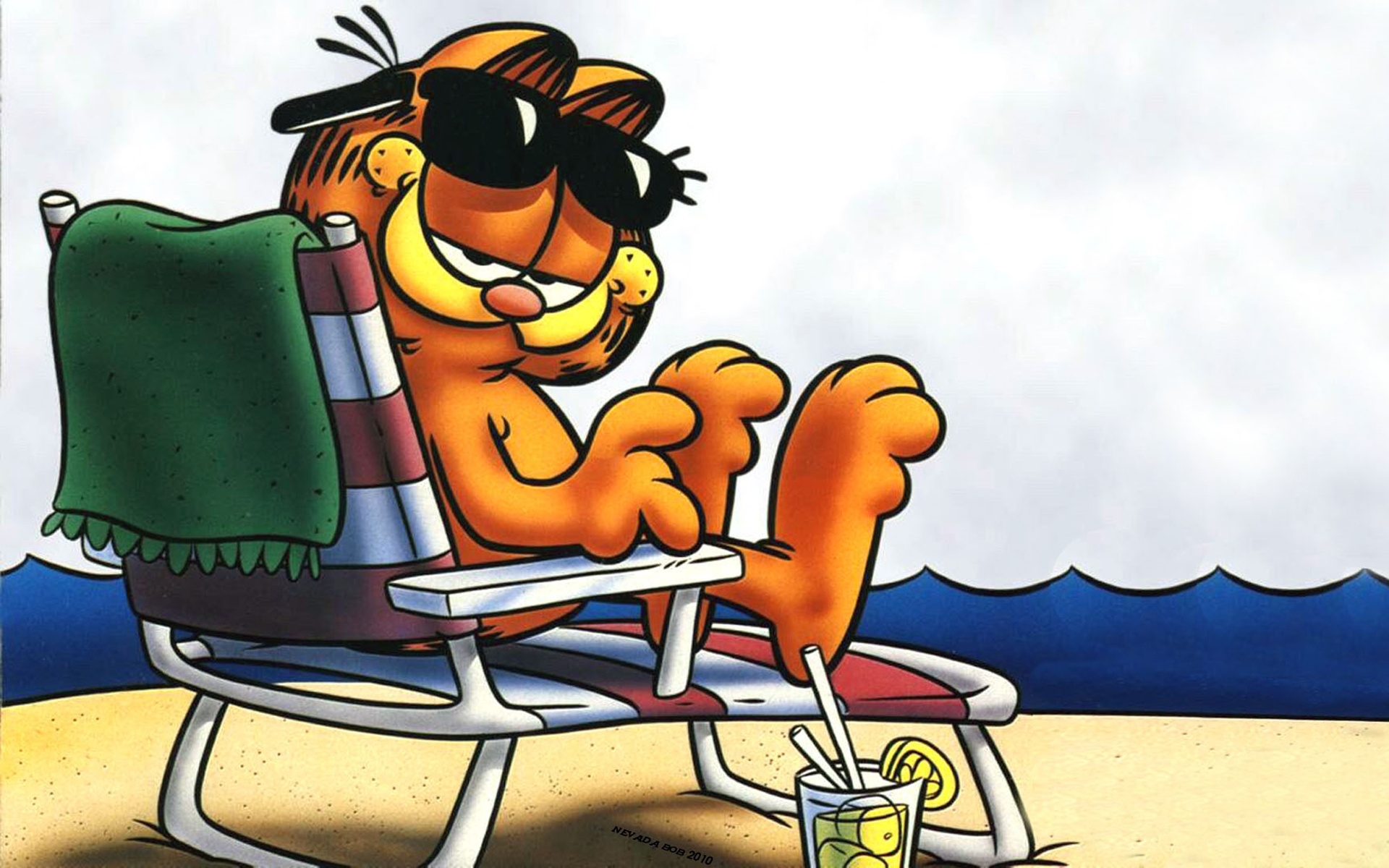 Garfield, HD wallpaper, Background image, Cartoon cat, 1920x1200 HD Desktop