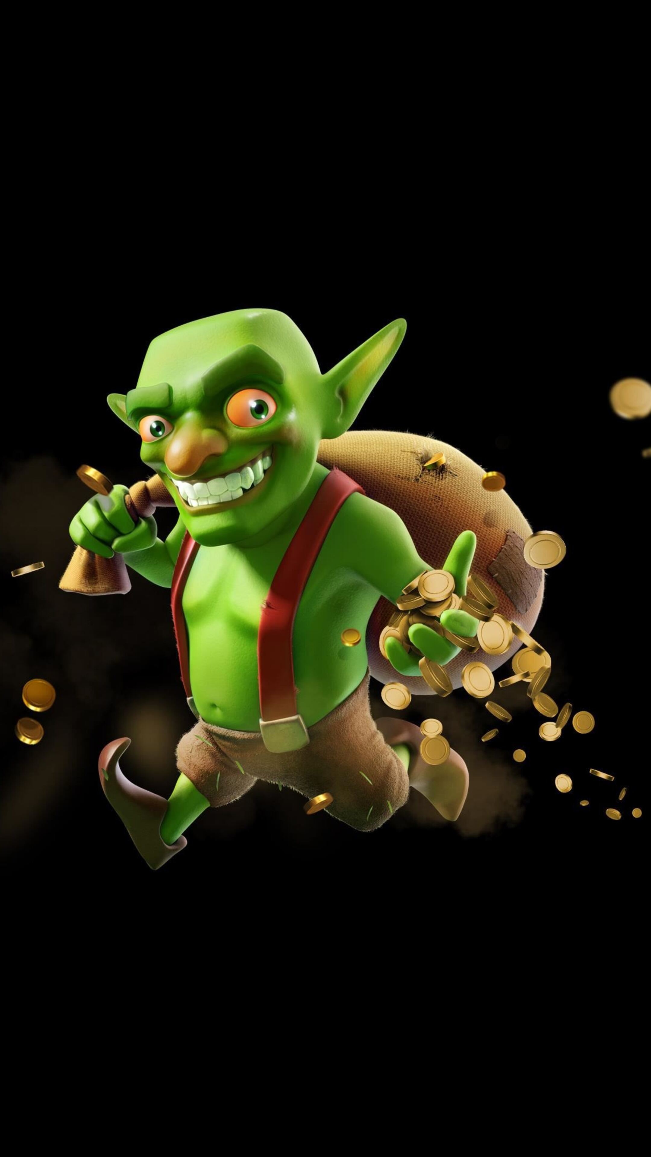 Goblin, Clash of Clans Wallpaper, 2160x3840 4K Phone