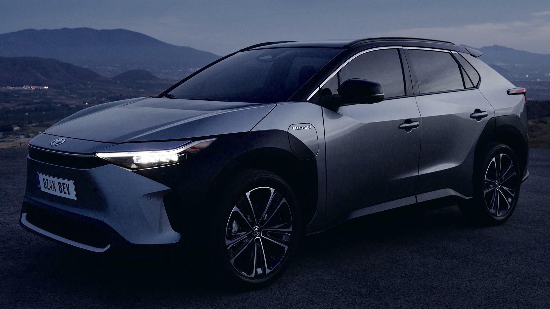 Toyota bZ4X, Future electric SUV, Cutting-edge design, 1920x1080 Full HD Desktop