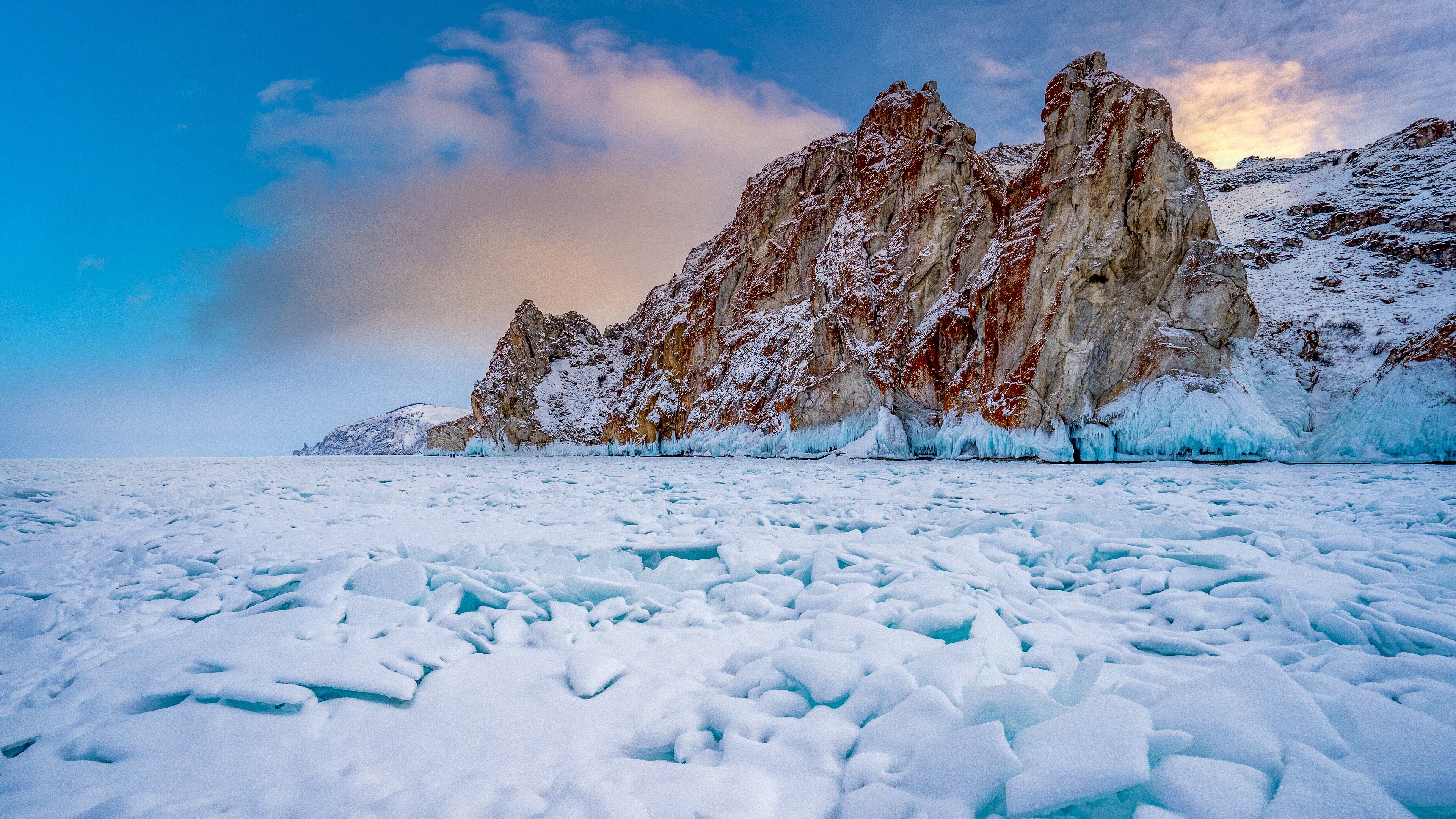 Glacier, 4K Ultra HD wallpaper, Stunning background, Captivating image, 3840x2160 4K Desktop
