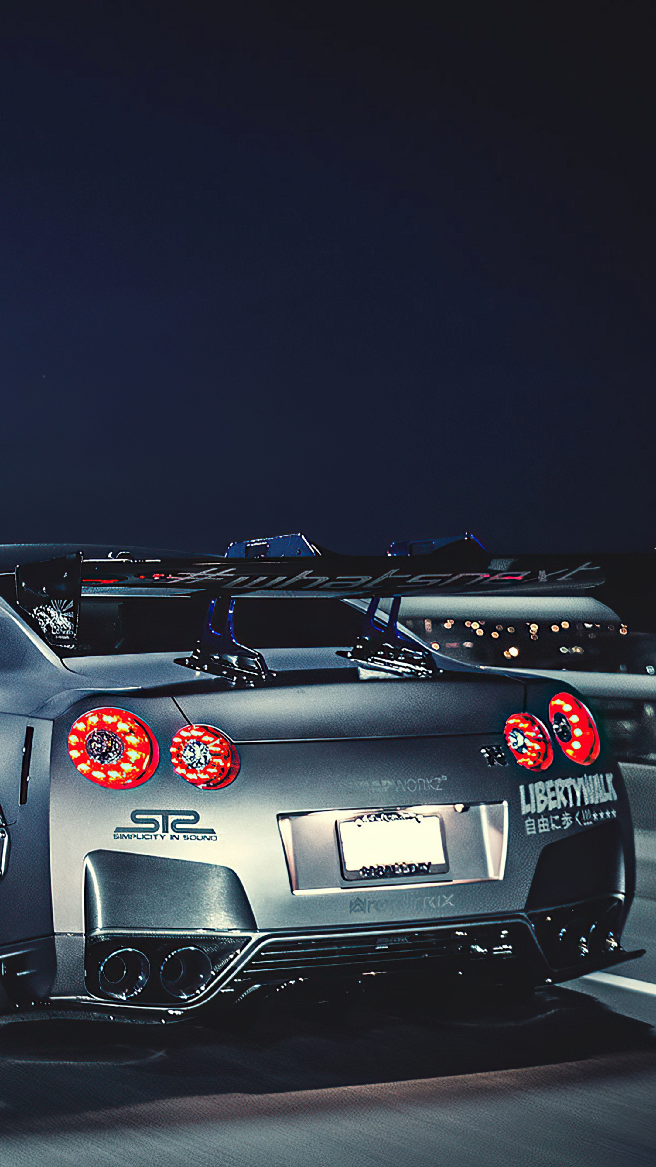 Nissan GT-R 35, Liberty Walk Cars Wallpaper, 2160x3840 4K Phone