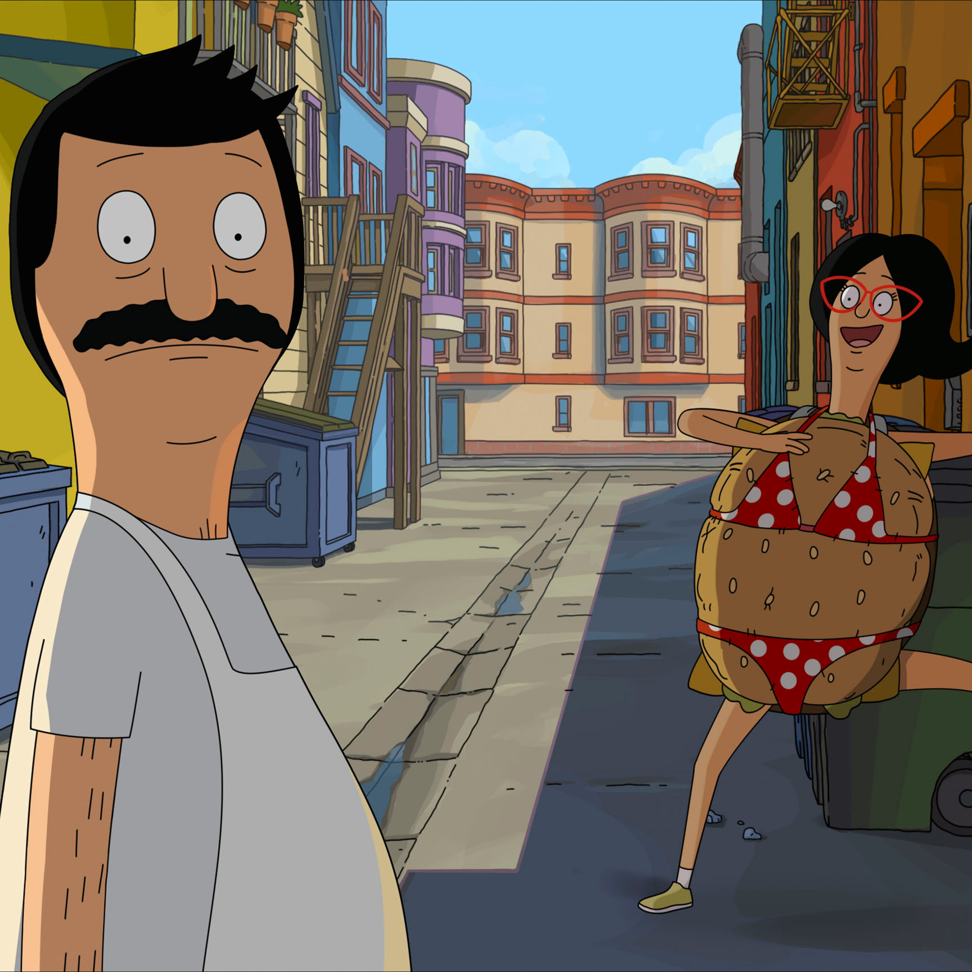 Bob's Burgers Movie, Animation, 1920x1920 HD Phone