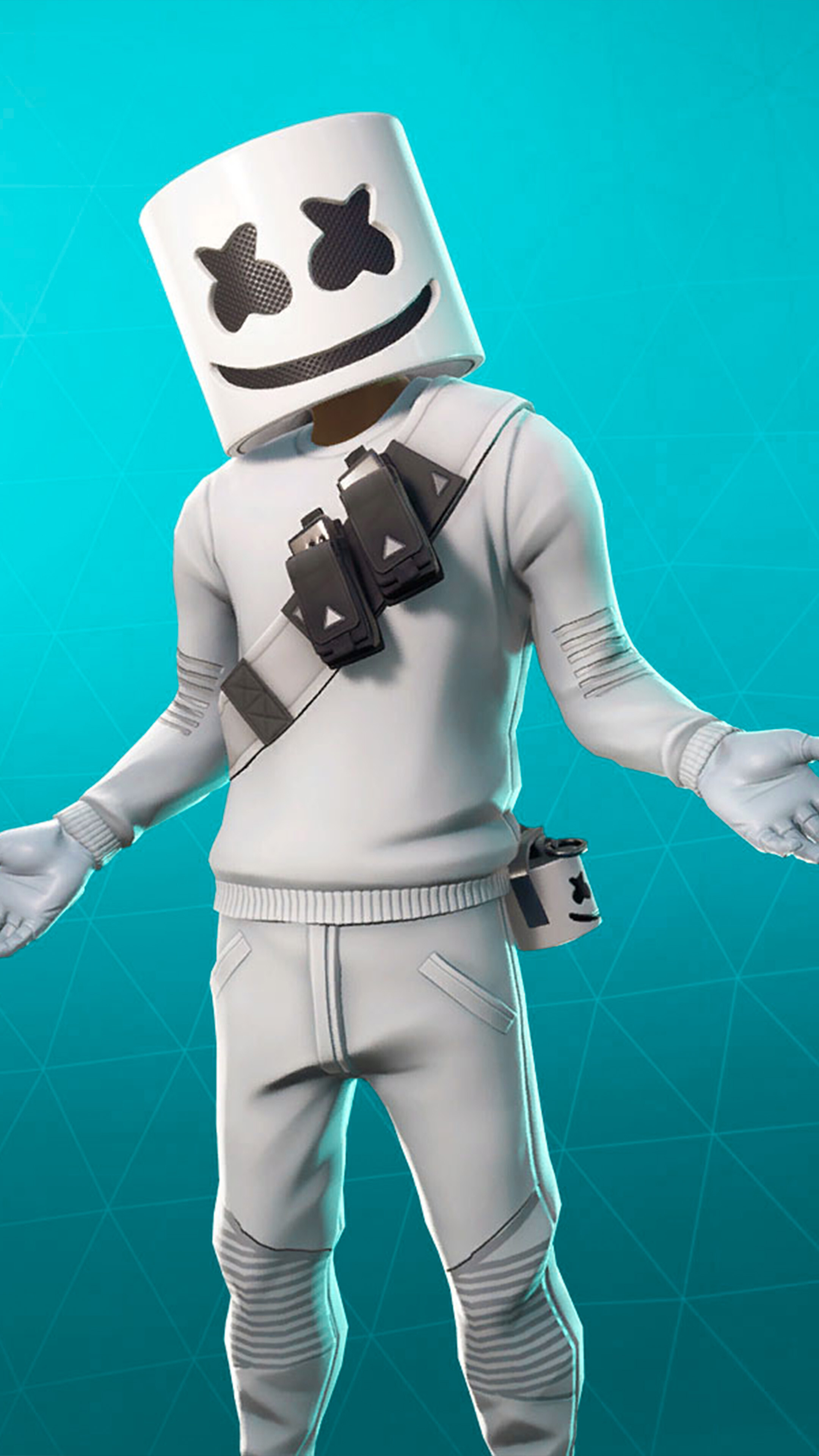 Marshmello, Fortnite Wallpaper, 2160x3840 4K Phone