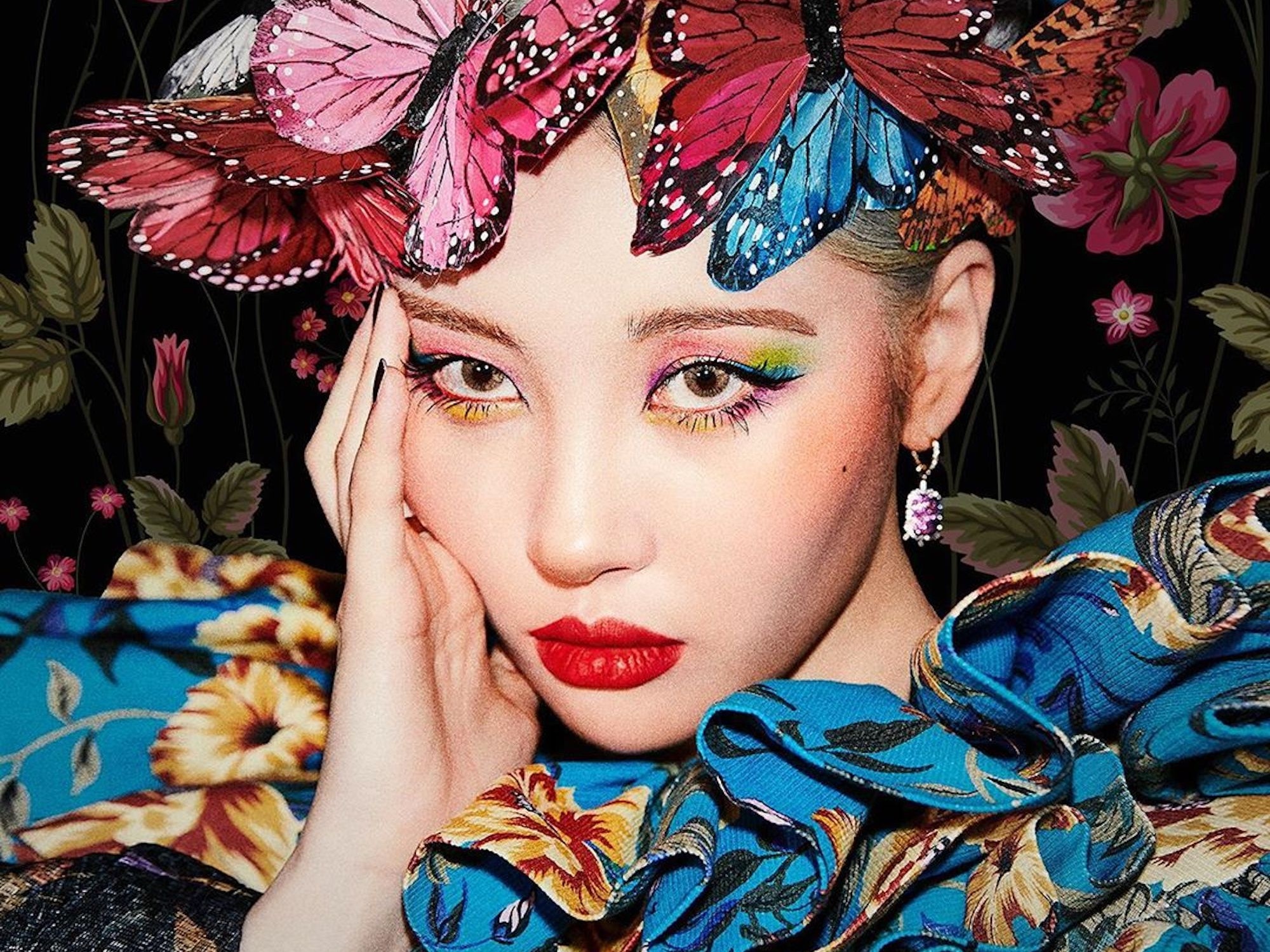 Sunmi's bold hair, Lalalay wallpapers, K-pop diva, 2000x1500 HD Desktop