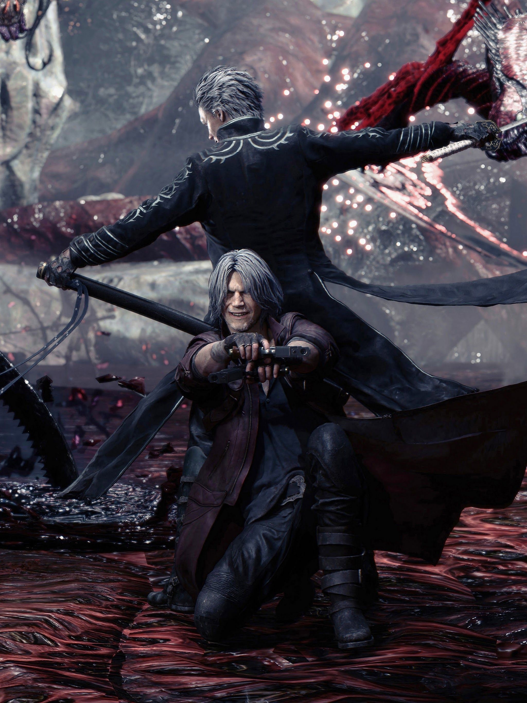 Dante, Vergil, Yamato, HD Phone wallpaper