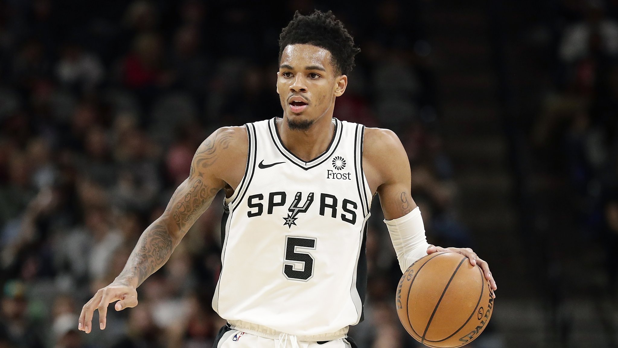 Dejounte Murray, Spurs lineup shuffle, Point guards, Adaptation, 2050x1160 HD Desktop