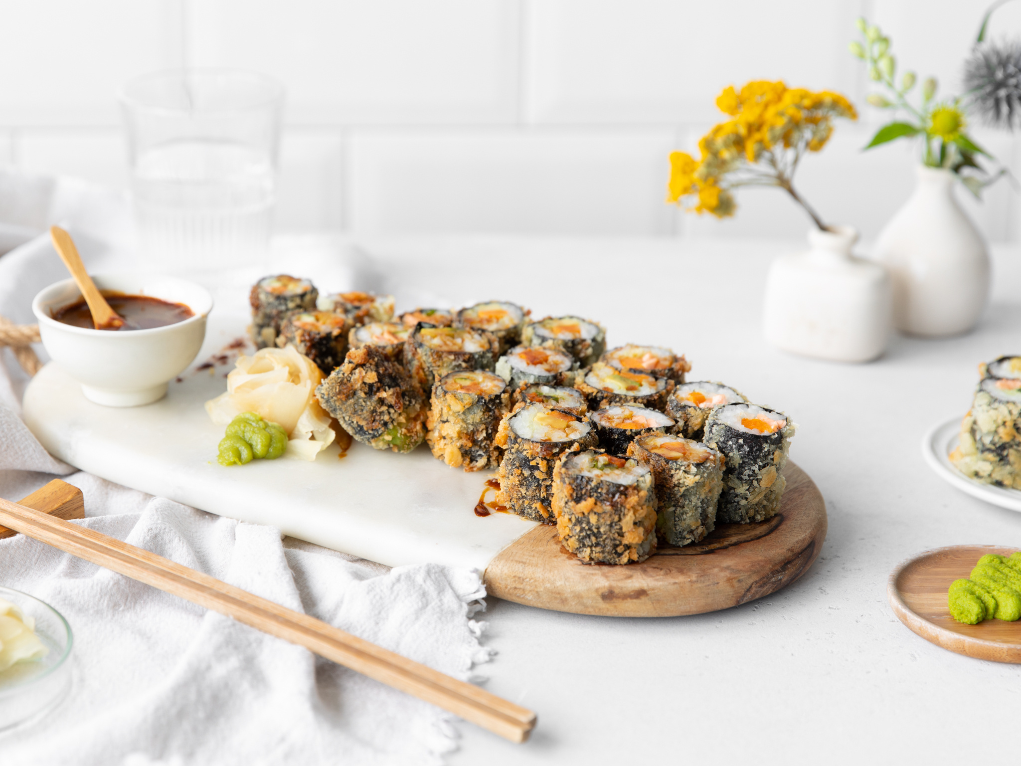 Sushi, Tempura sushi, Frittierte sushirollen, Kitchen stories, 2050x1540 HD Desktop