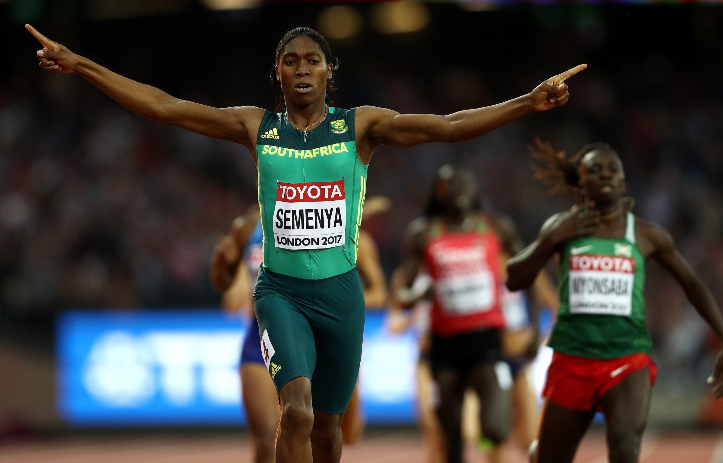 Caster Semenya, Wrongheaded, Discriminates against elite, 2500x1610 HD Desktop