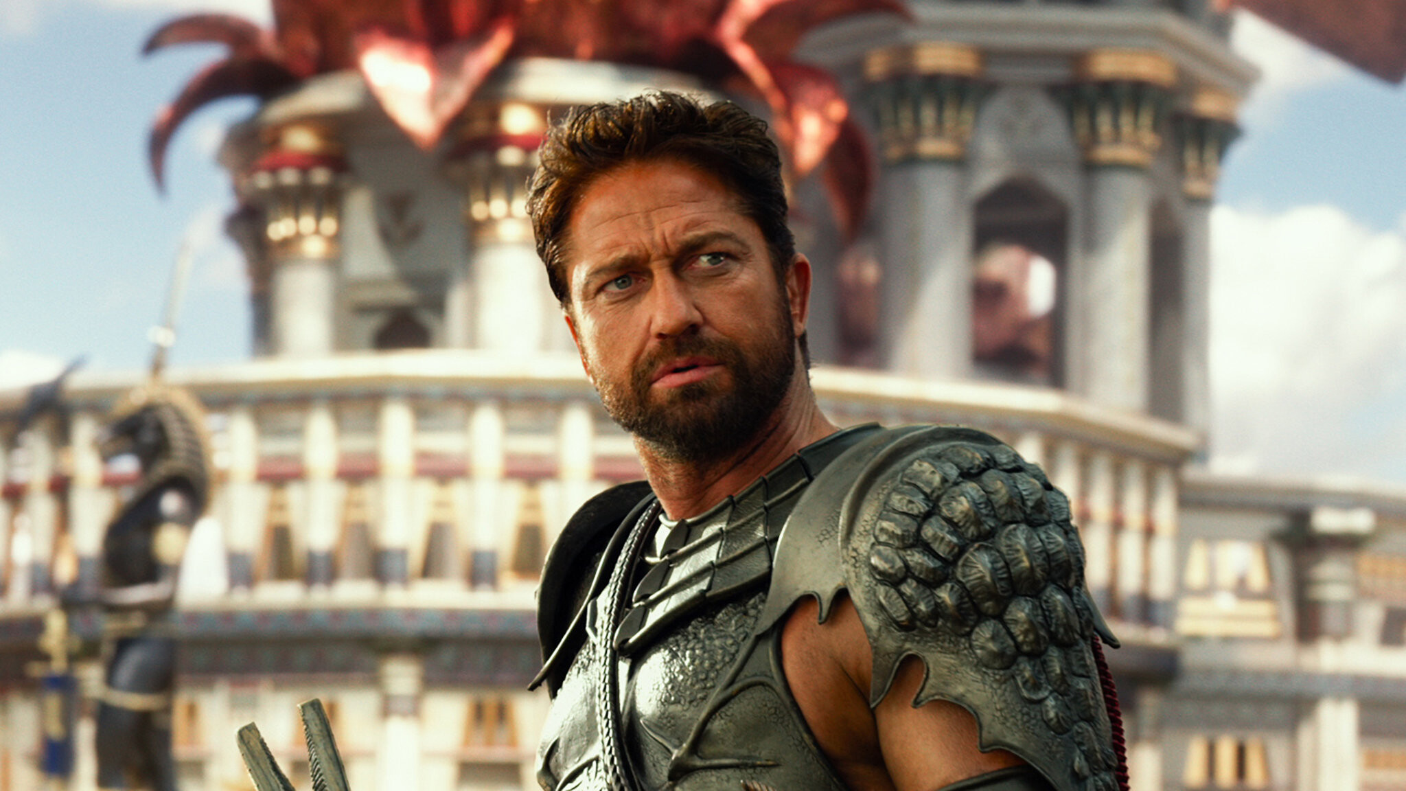 Gods of Egypt movie, Review, Doughnut beast, 2050x1160 HD Desktop