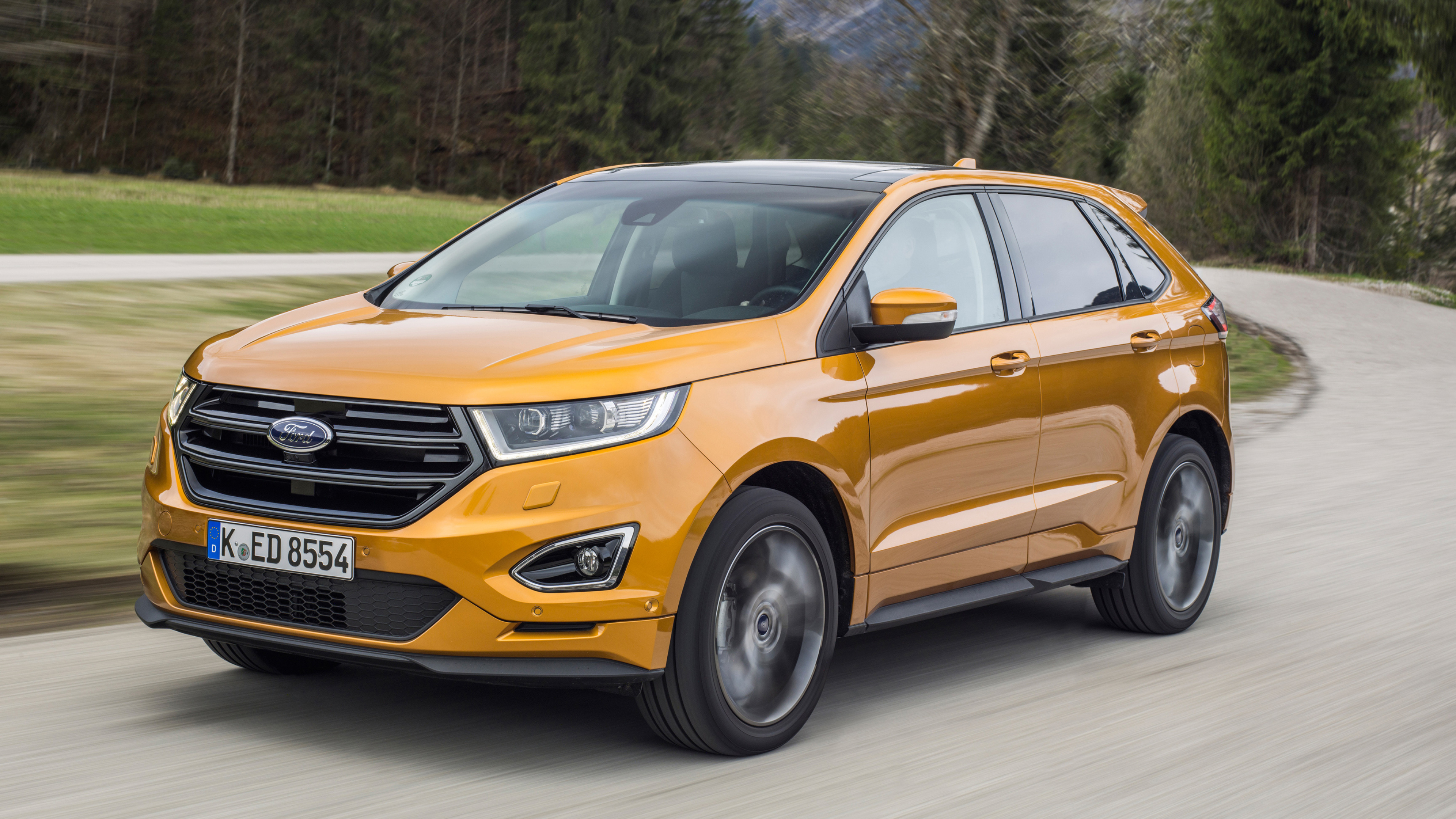 Ford Edge, Modern and sleek, Smart technology, Smooth ride, 3840x2160 4K Desktop