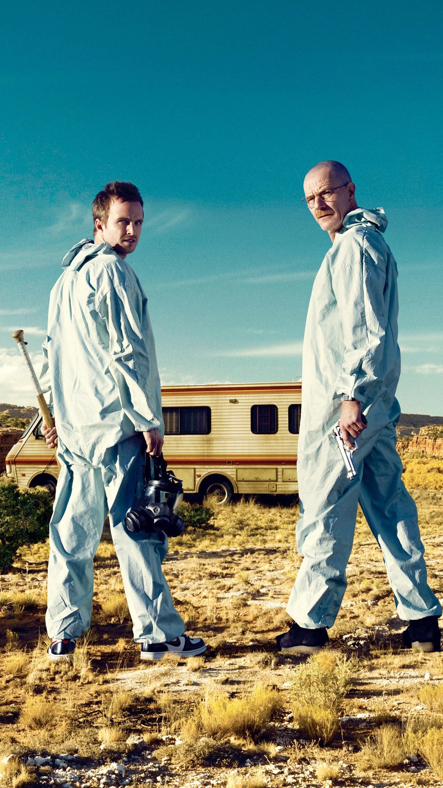 Jesse Pinkman, Walter White, 1986 Fleetwood Bounder RV, HD Phone wallpaper