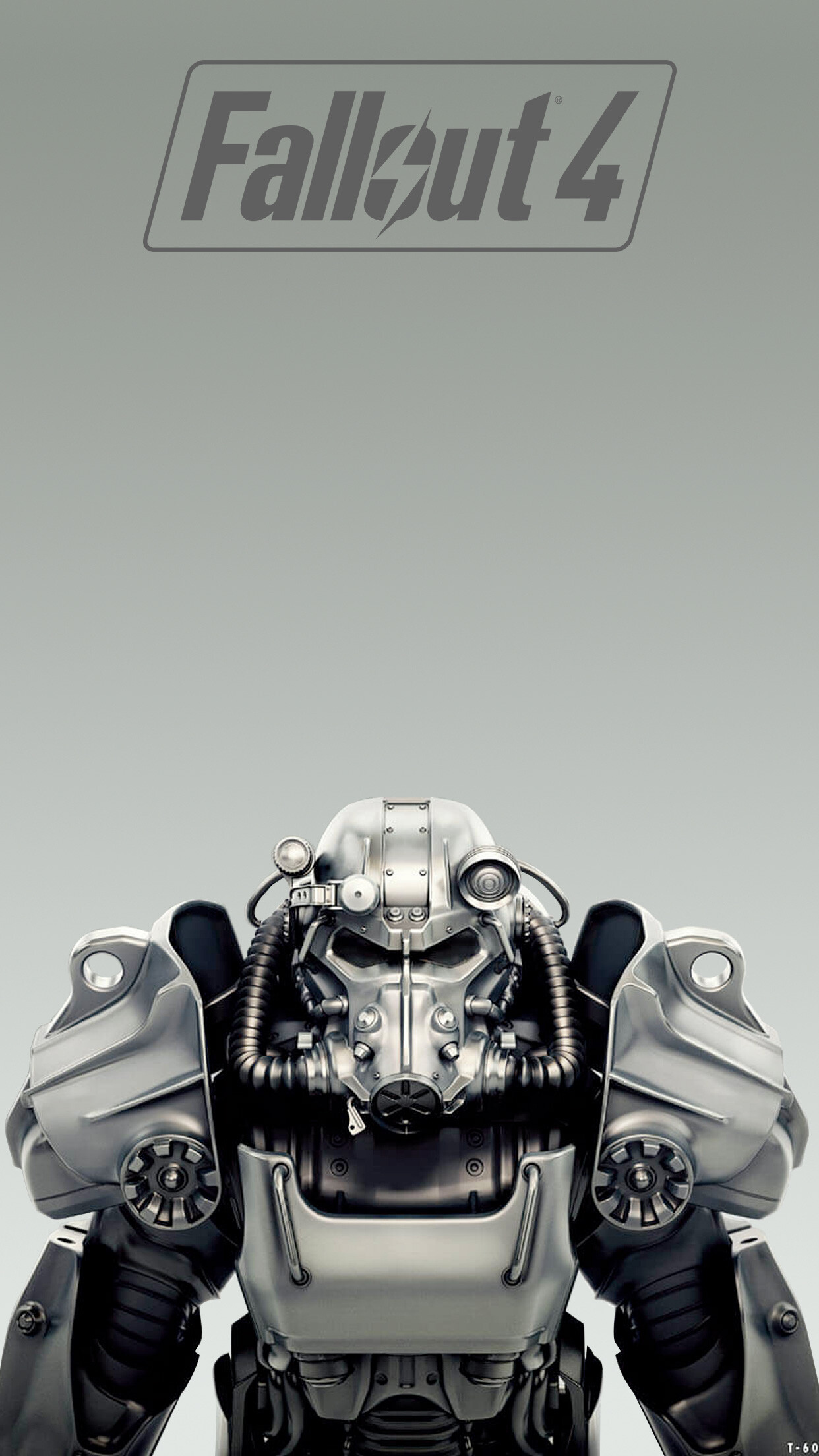 Fallout 4 power armor wallpaper, Iconic gaming armor, Post-apocalyptic wasteland, Gaming art, 1250x2210 HD Phone