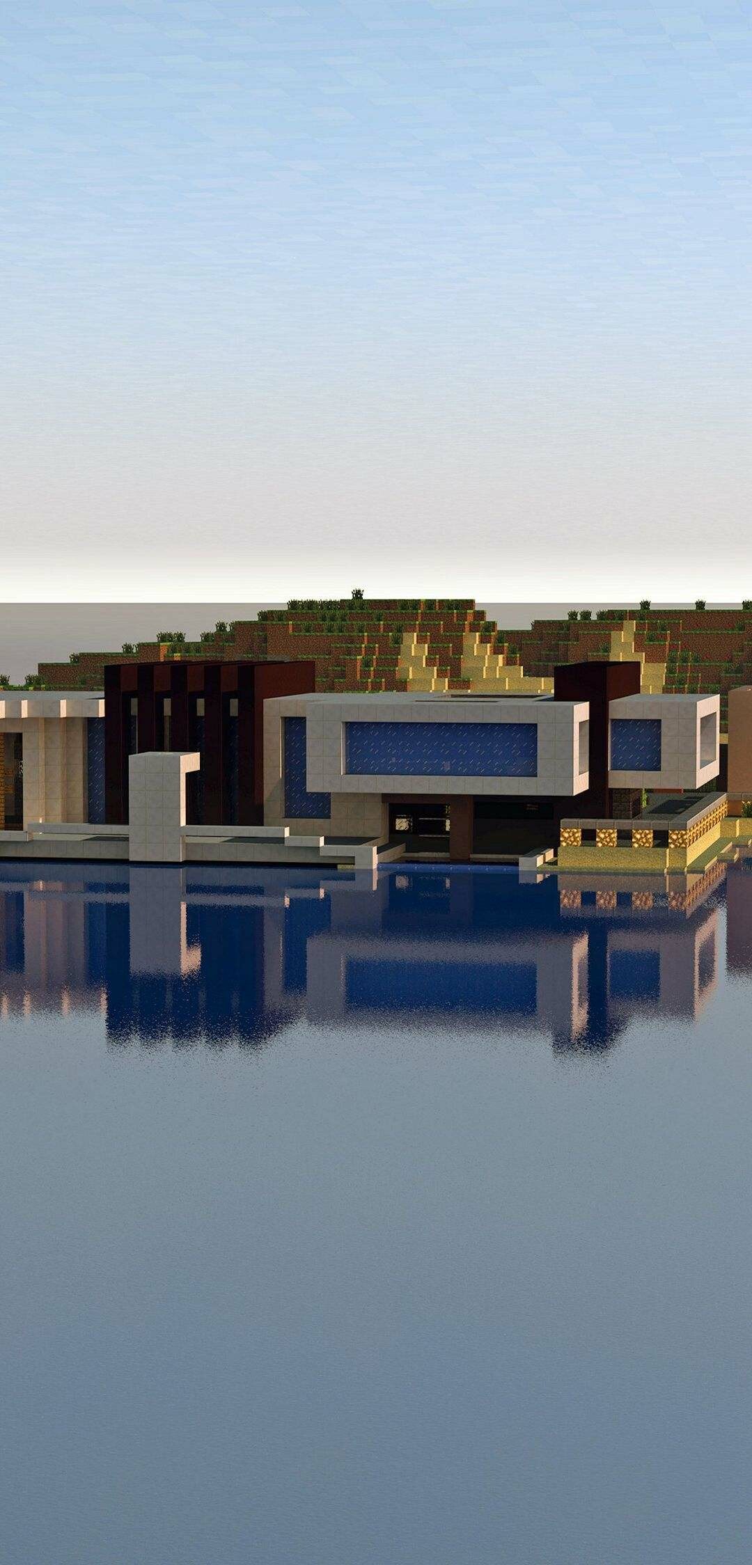 Minecraft game, Artistic wallpaper, Blocky world, Digital playground, 1080x2250 HD Phone