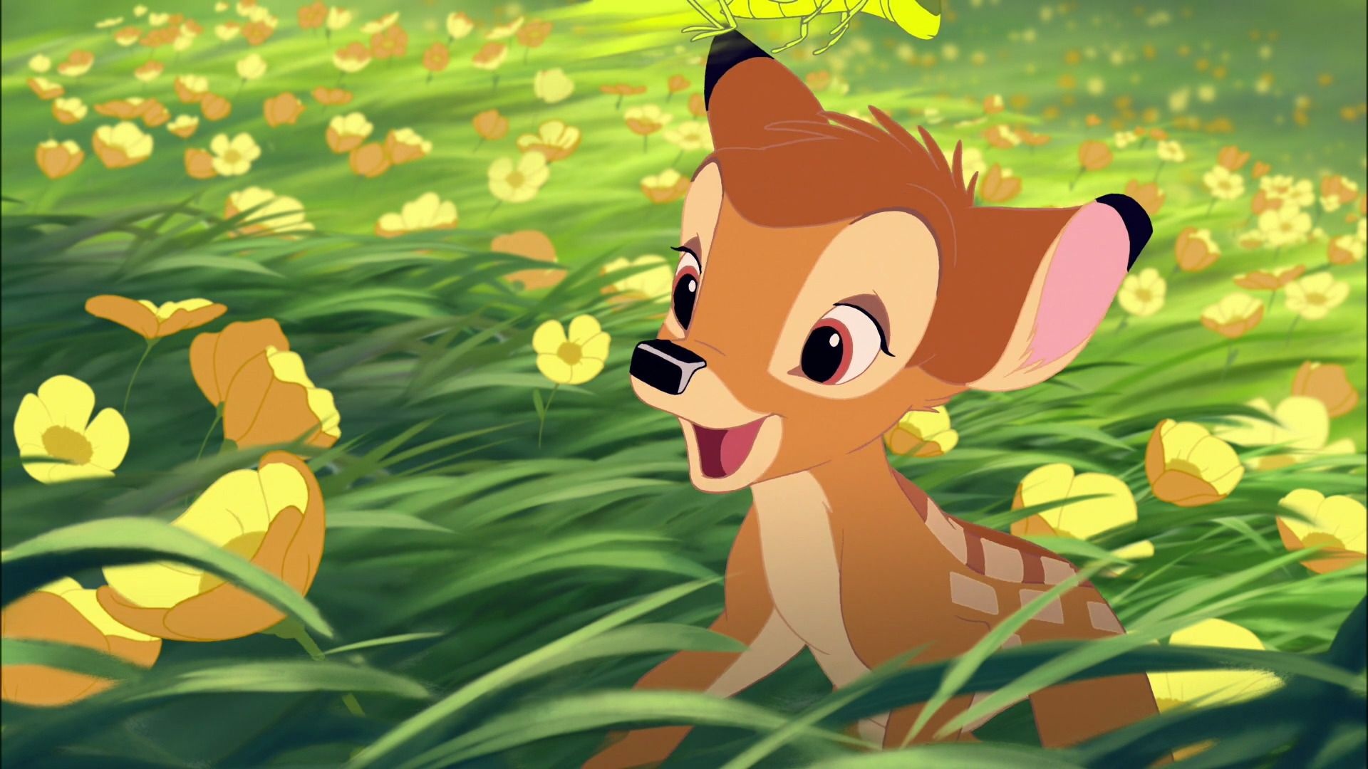 Bambi, Disney ideas, Disney ksiniczki, Rysunki, 1920x1080 Full HD Desktop