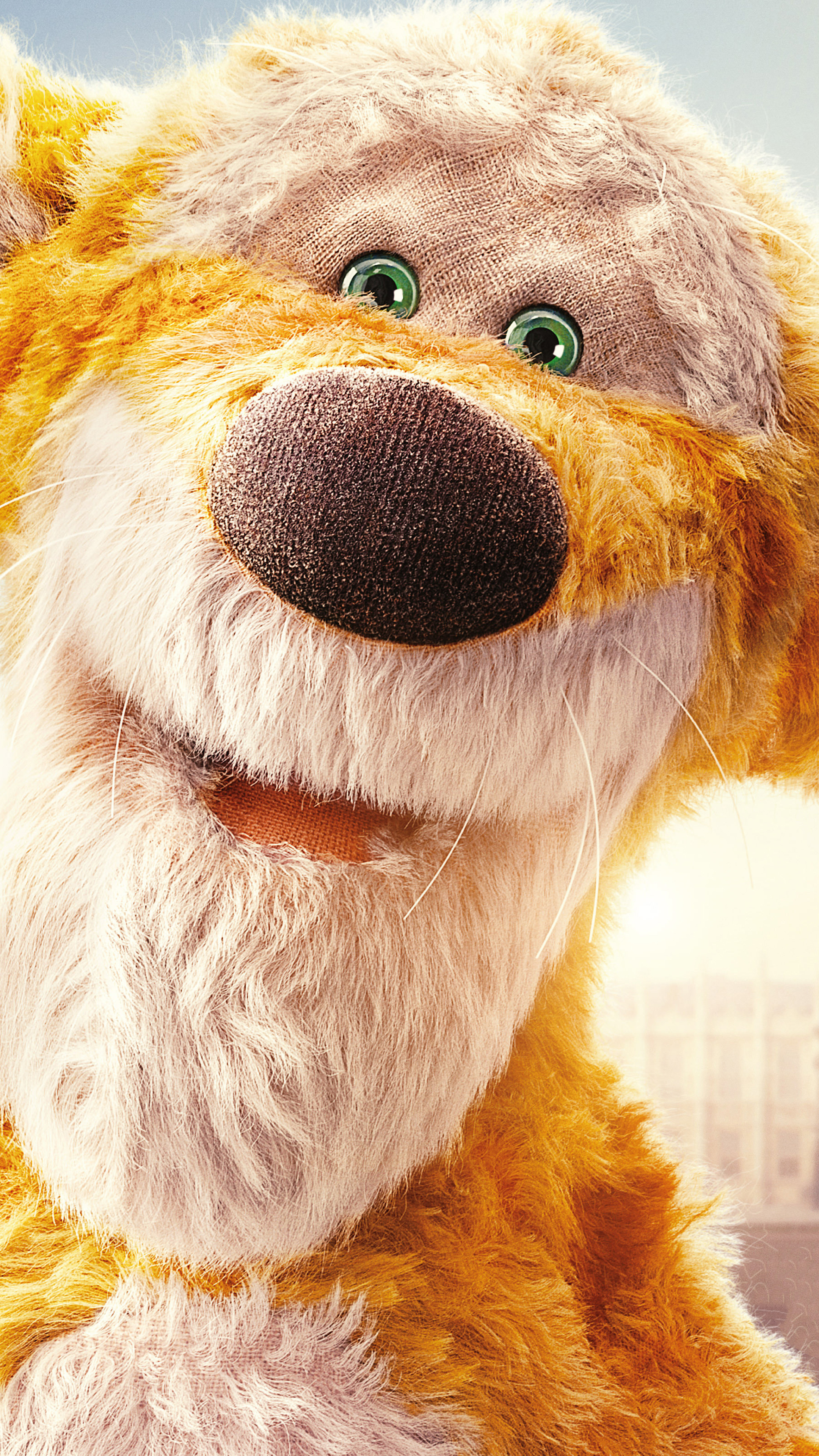 Tigger in Christopher Robin 2018, Energetic and playful, Lovable animated character, Bouncing joy, 2160x3840 4K Phone