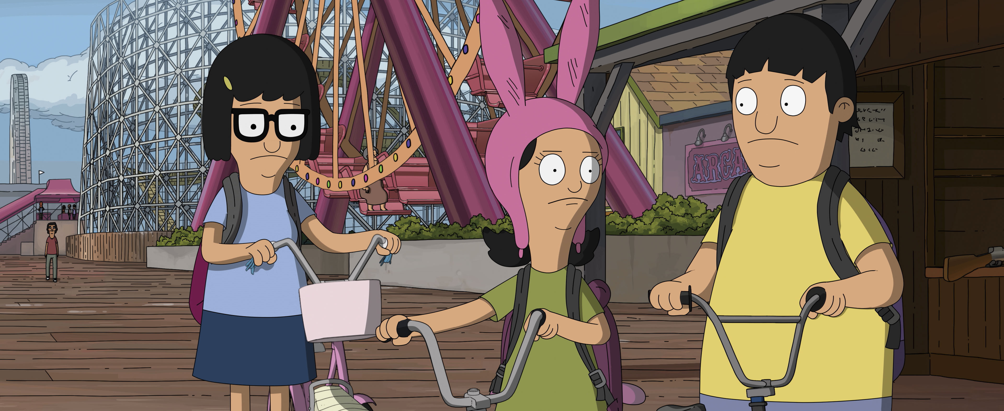 The Bob's Burgers Movie, Animation, the bobs burgers, movie as good, 3840x1580 Dual Screen Desktop