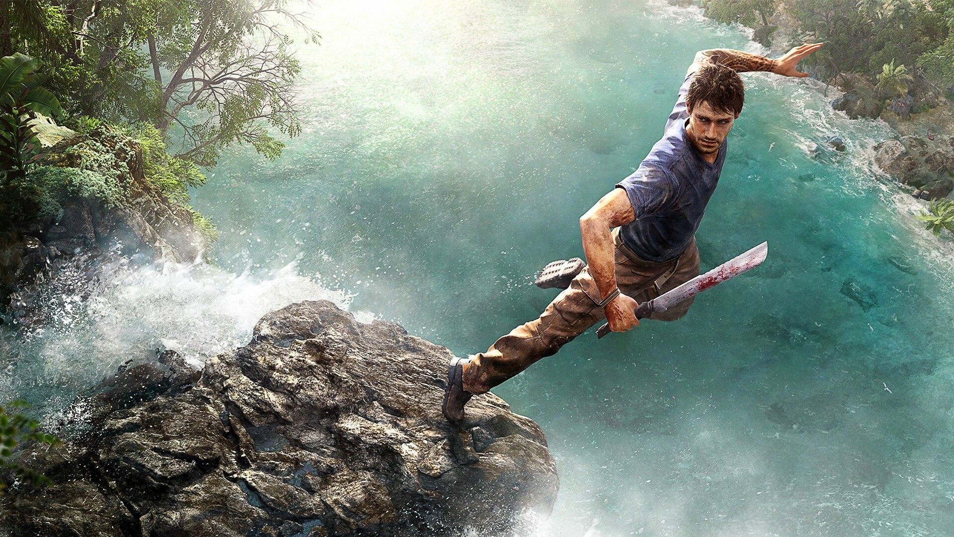 Far Cry 3 wallpapers, Tropical paradise, Thrilling gameplay, Exotic wildlife, 1920x1080 Full HD Desktop