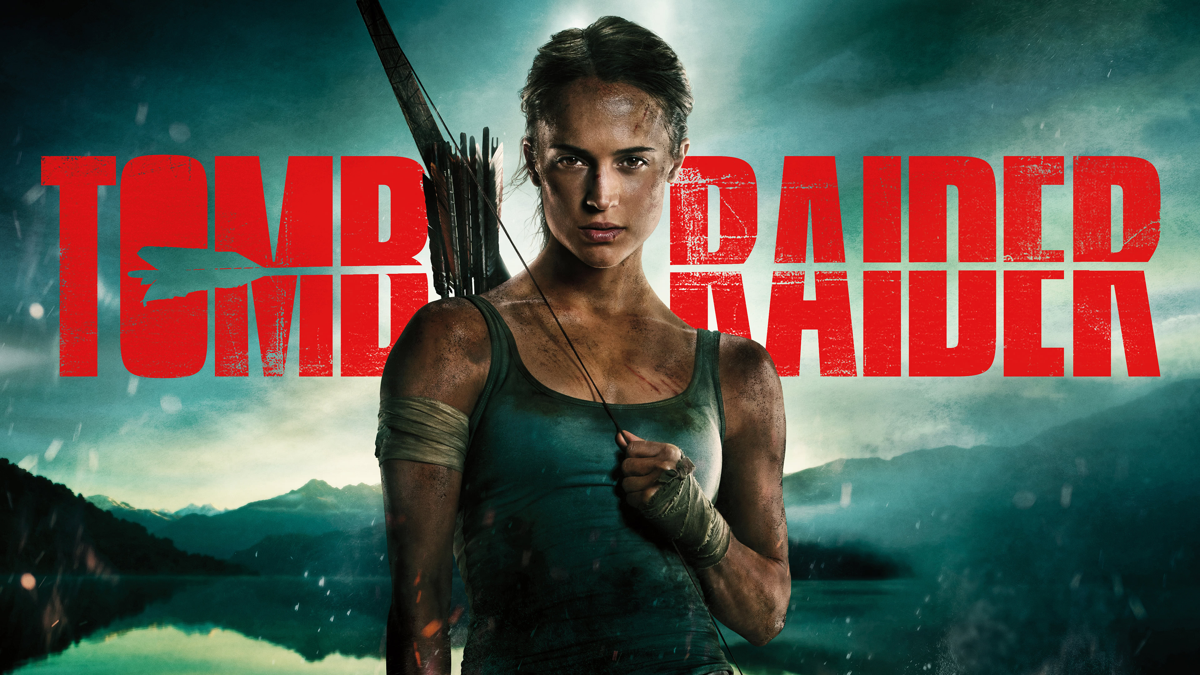 Tomb Raider film, Lara Croft, Alicia Vikander, UHD wallpaper, 3840x2160 4K Desktop