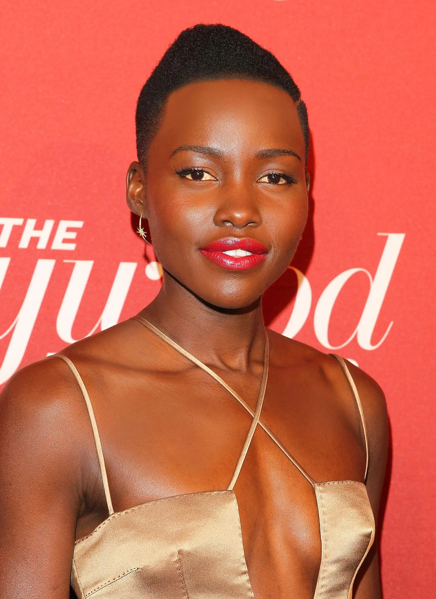 Lupita Nyong'o, Hair, Makeup, Secrets, 1500x2070 HD Phone