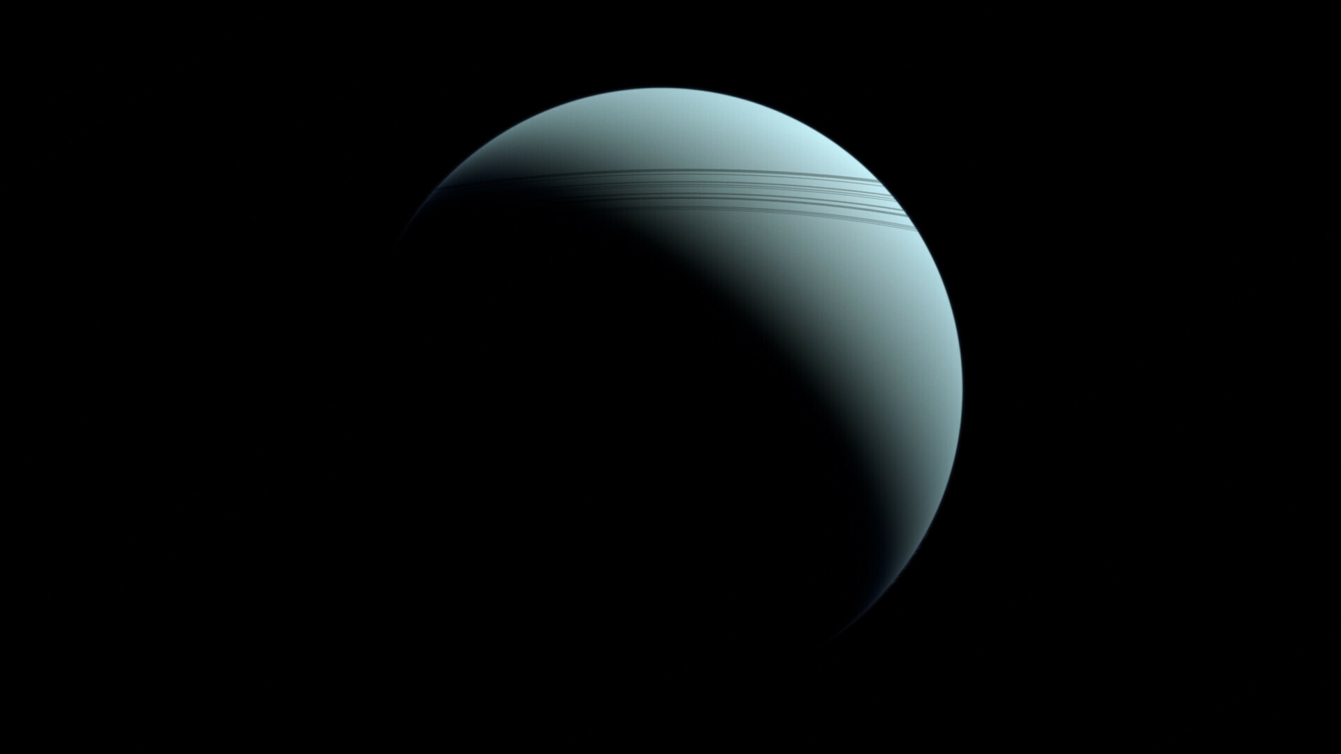 Uranus, Planet in solar system, Gas giant, Celestial body, 1920x1080 Full HD Desktop