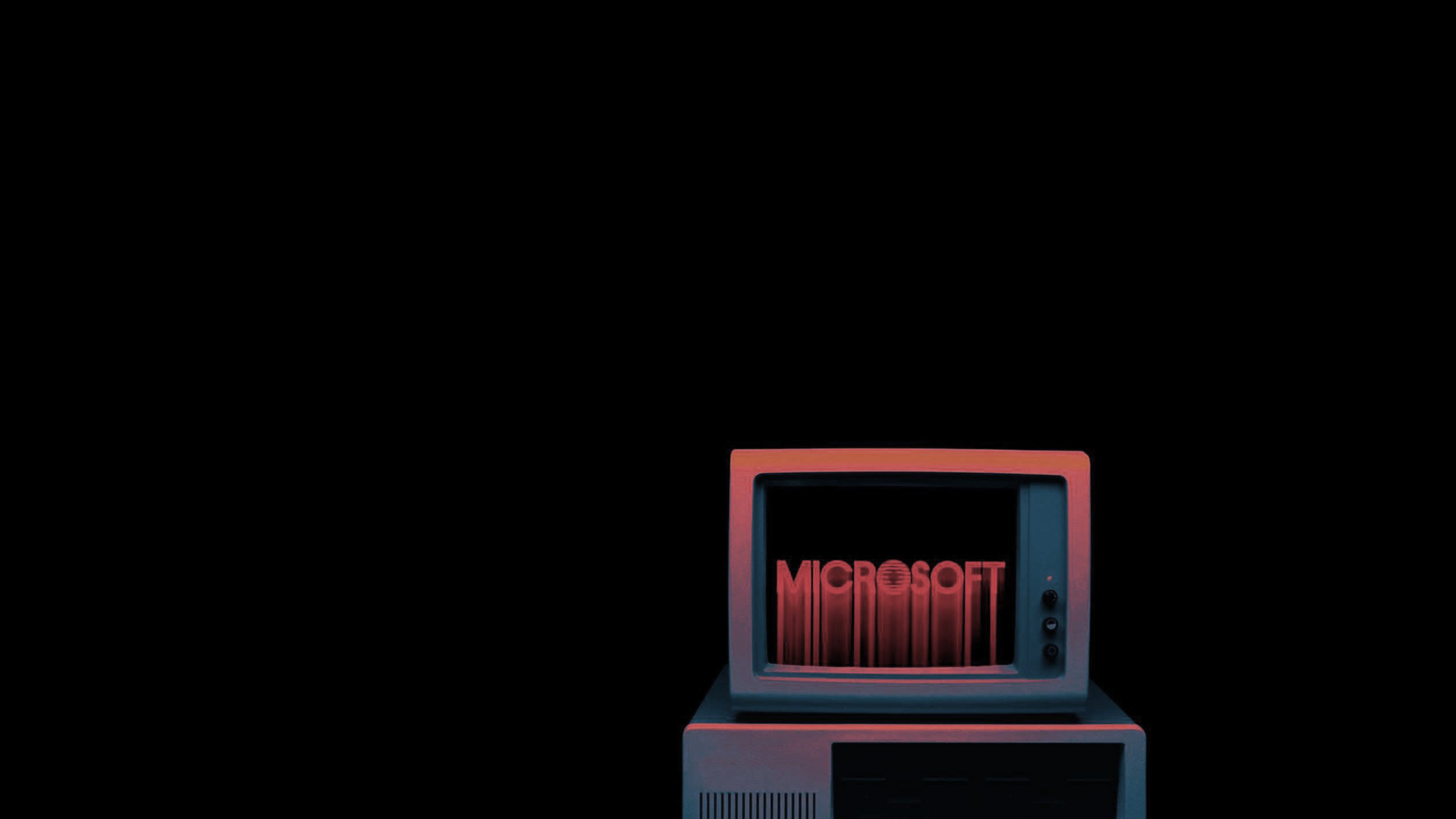 Microsoft, Retro computers, BDGaylord, 2560x1440 HD Desktop
