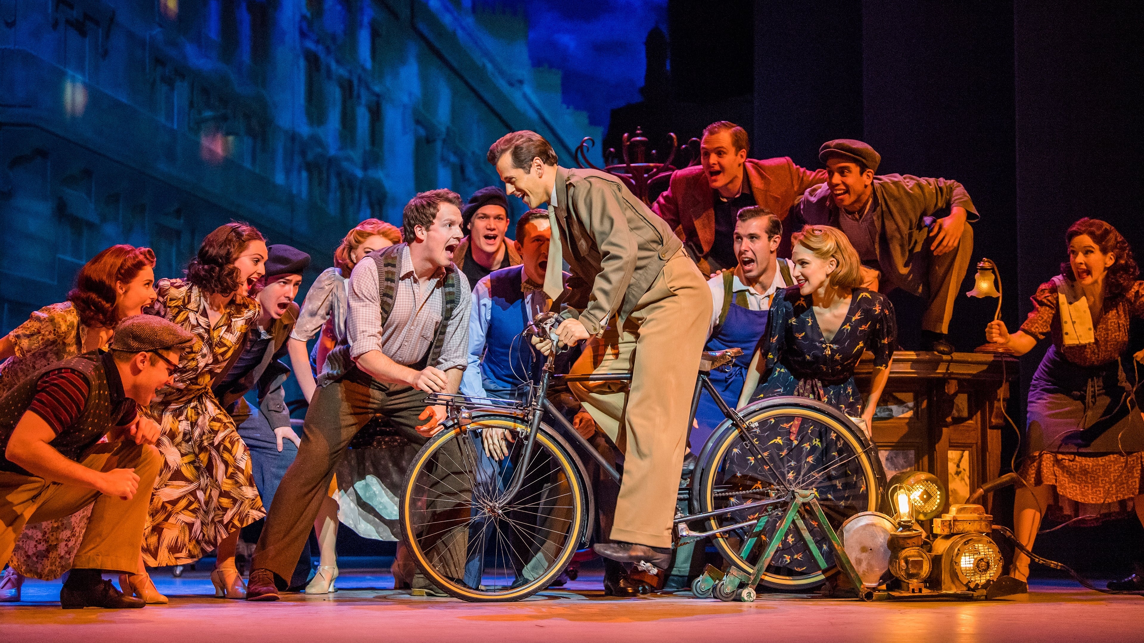 An American in Paris The Musical, Musical romance, Parisian backdrop, Dazzling choreography, 3840x2160 4K Desktop