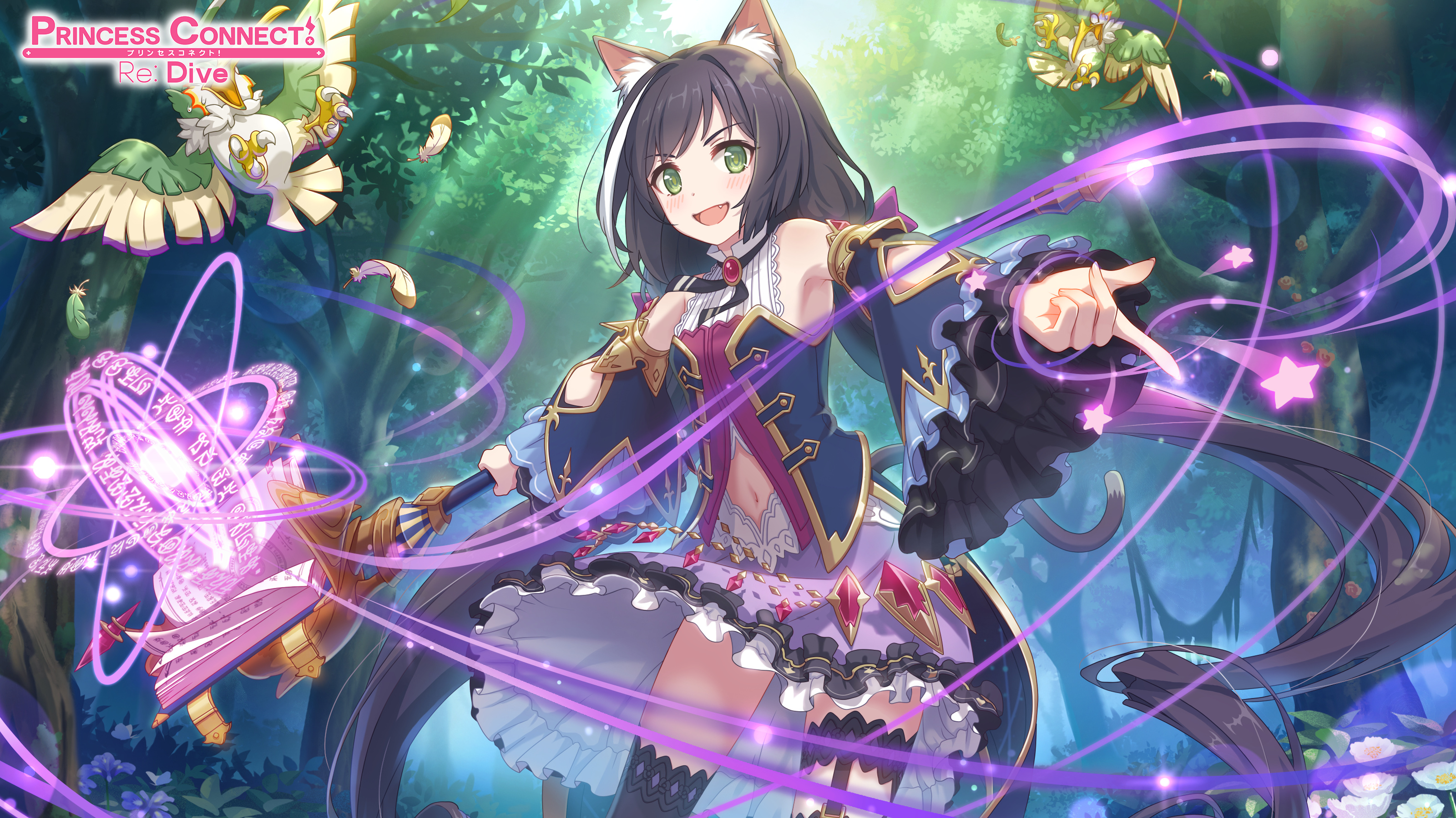 Princess Connect! Re: Dive, Release date, Gacha game review, 3200x1800 HD Desktop