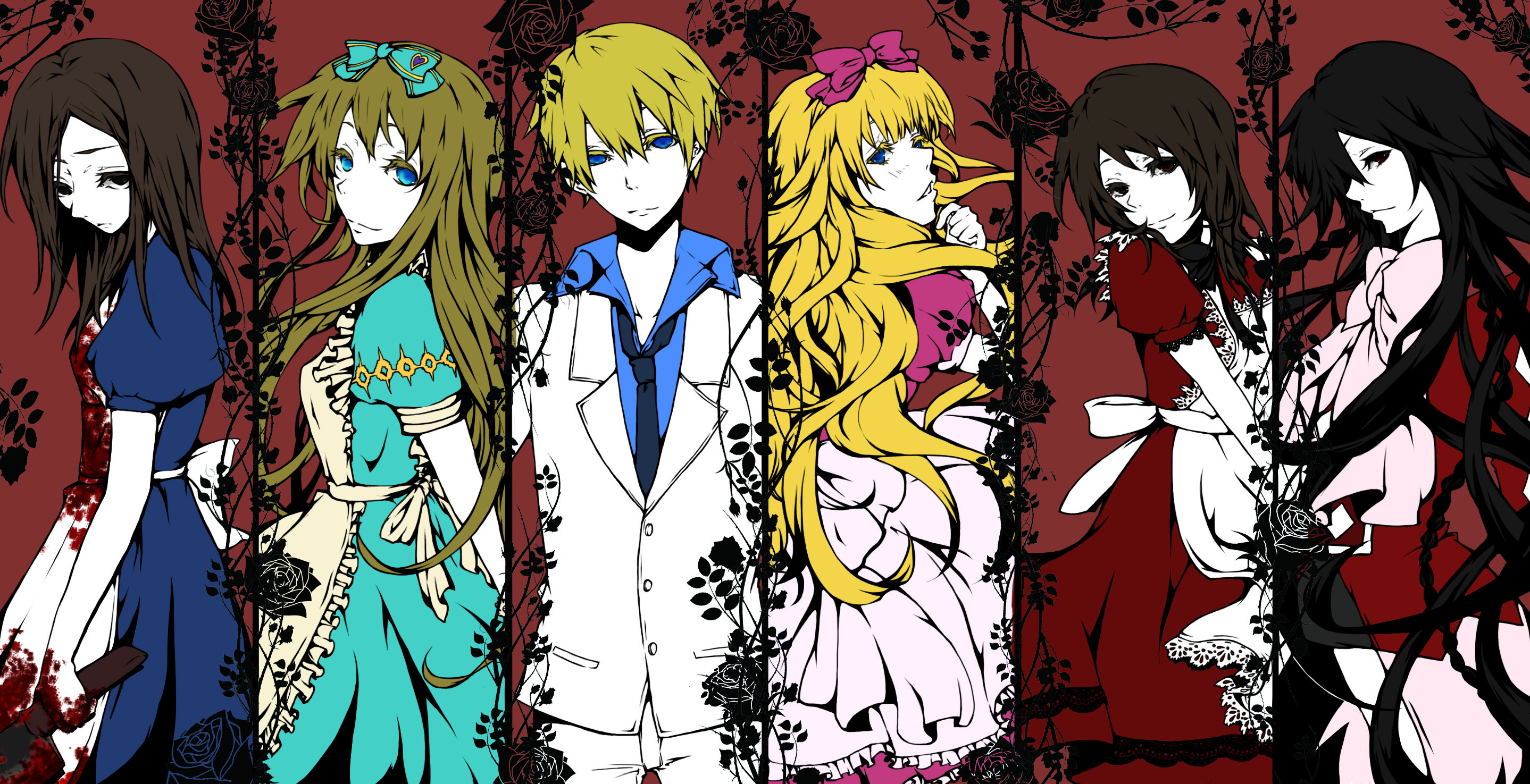 PandoraHearts, Stunning visuals, Break Xerxes, Alice's memories, 2880x1480 HD Desktop