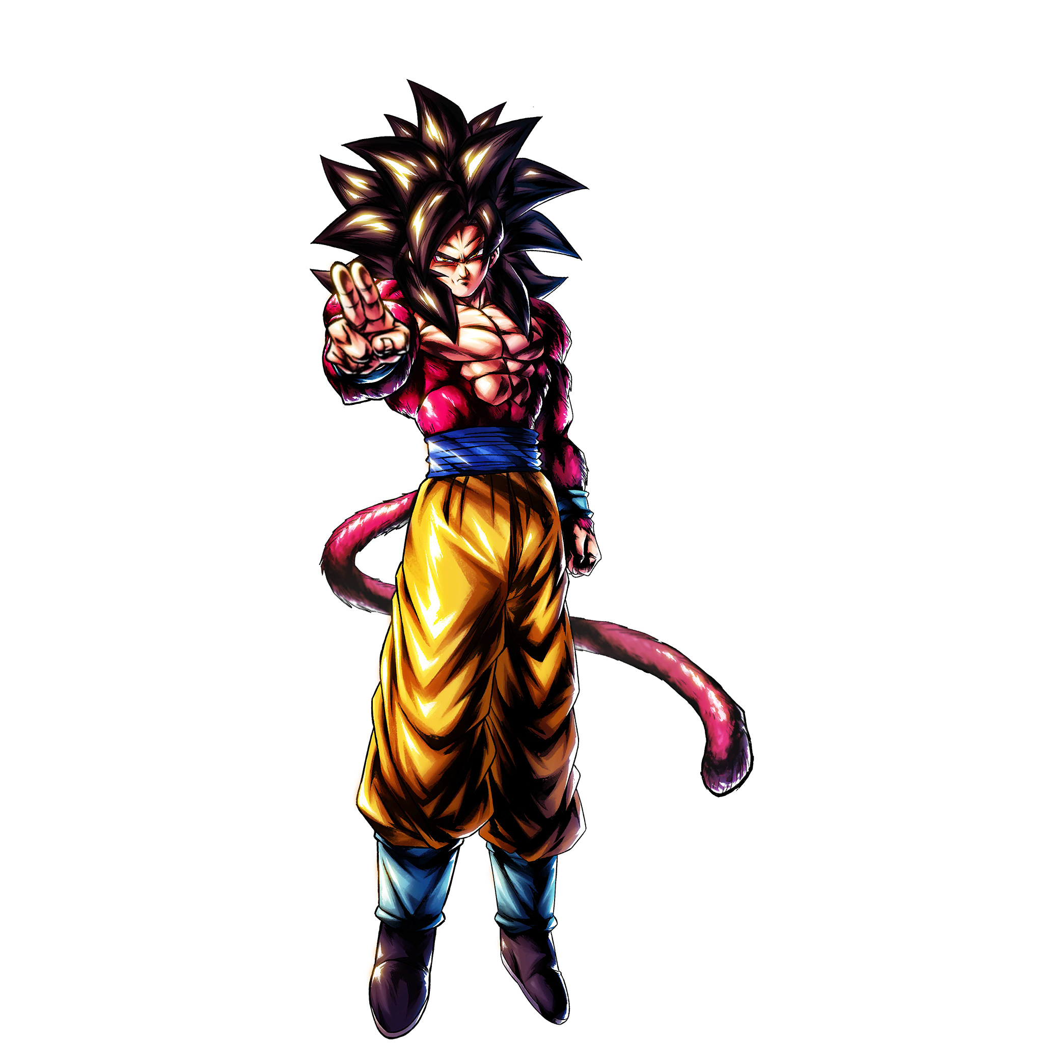 Super Saiyan 4 Goku, Dragon Ball Legends, Saiyan tail, HD Phone wallpaper