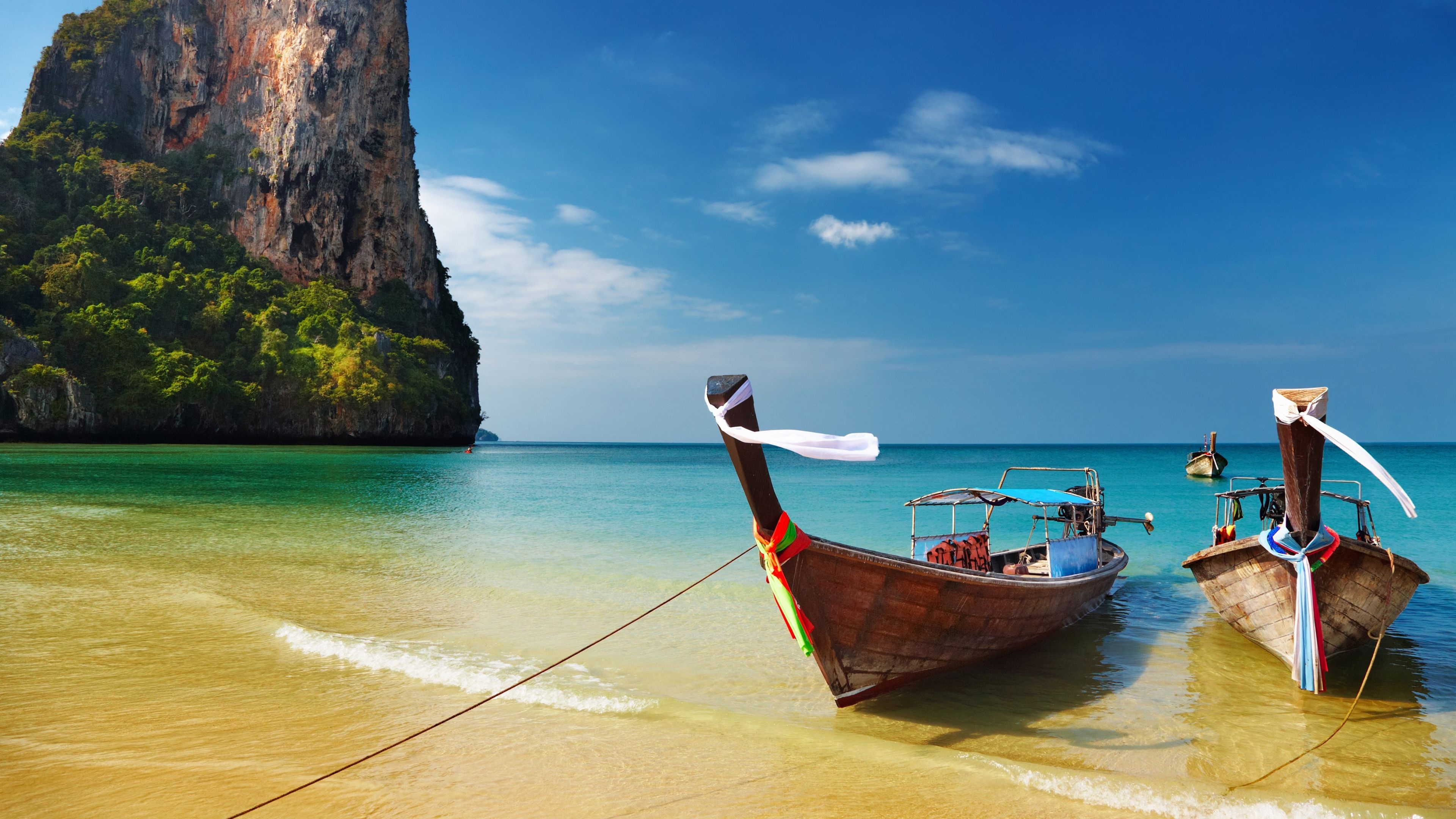 Railay Beach, Phuket Wallpaper, 3840x2160 4K Desktop