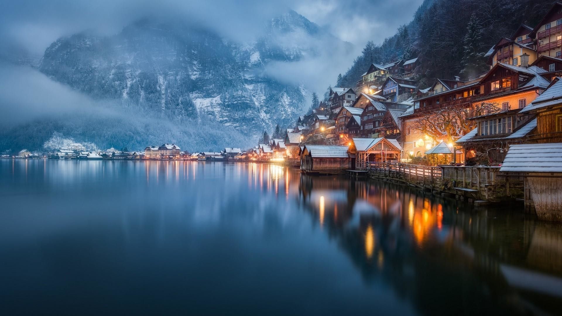 Lake Hallstatt, Europe Wallpaper, 1920x1080 Full HD Desktop