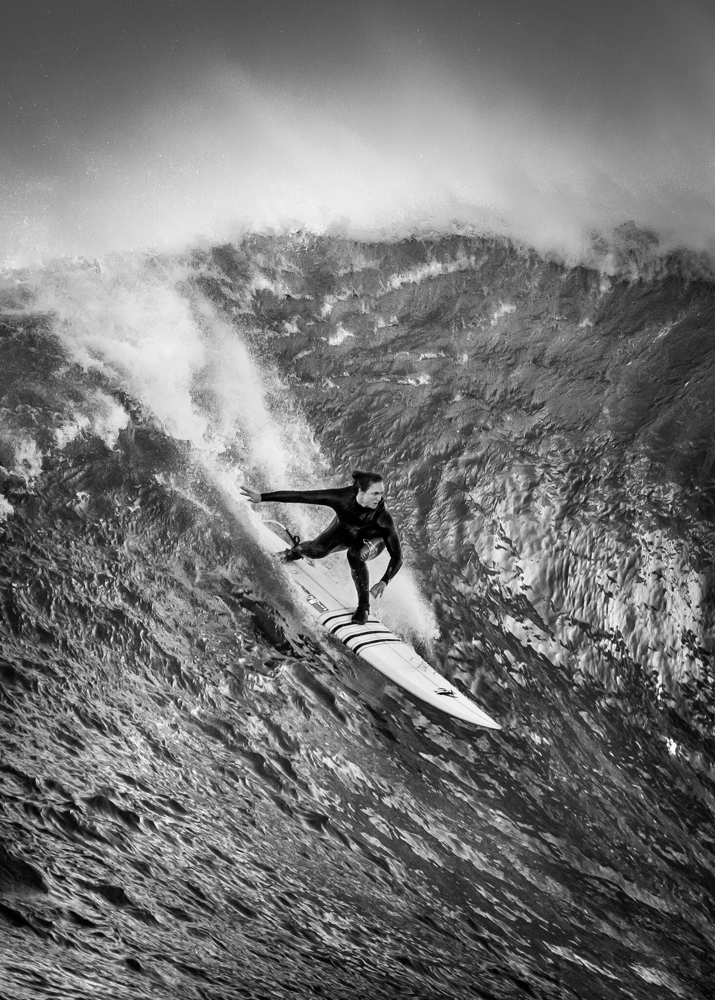 Surfing girl, Sports, Gender equality, Dangerous sports, 1470x2050 HD Phone