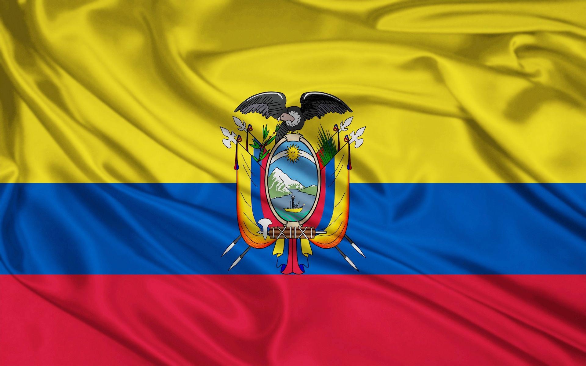 Ecuador flag wallpapers, Patriotic symbols, National pride, 1920x1200 HD Desktop