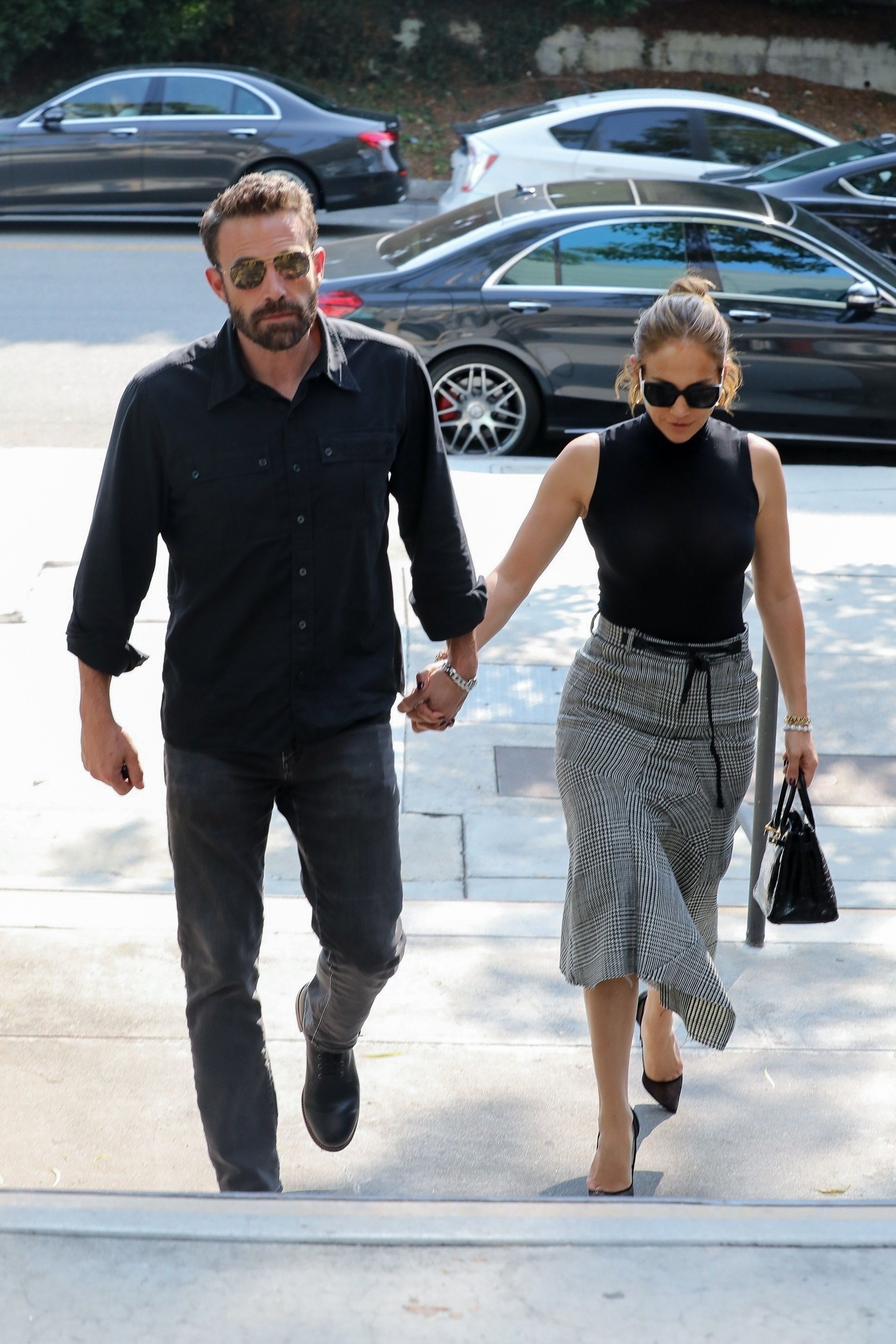 Ben Affleck, Jennifer Lopez, Colour coordination, Shopping date, 2140x3200 HD Phone